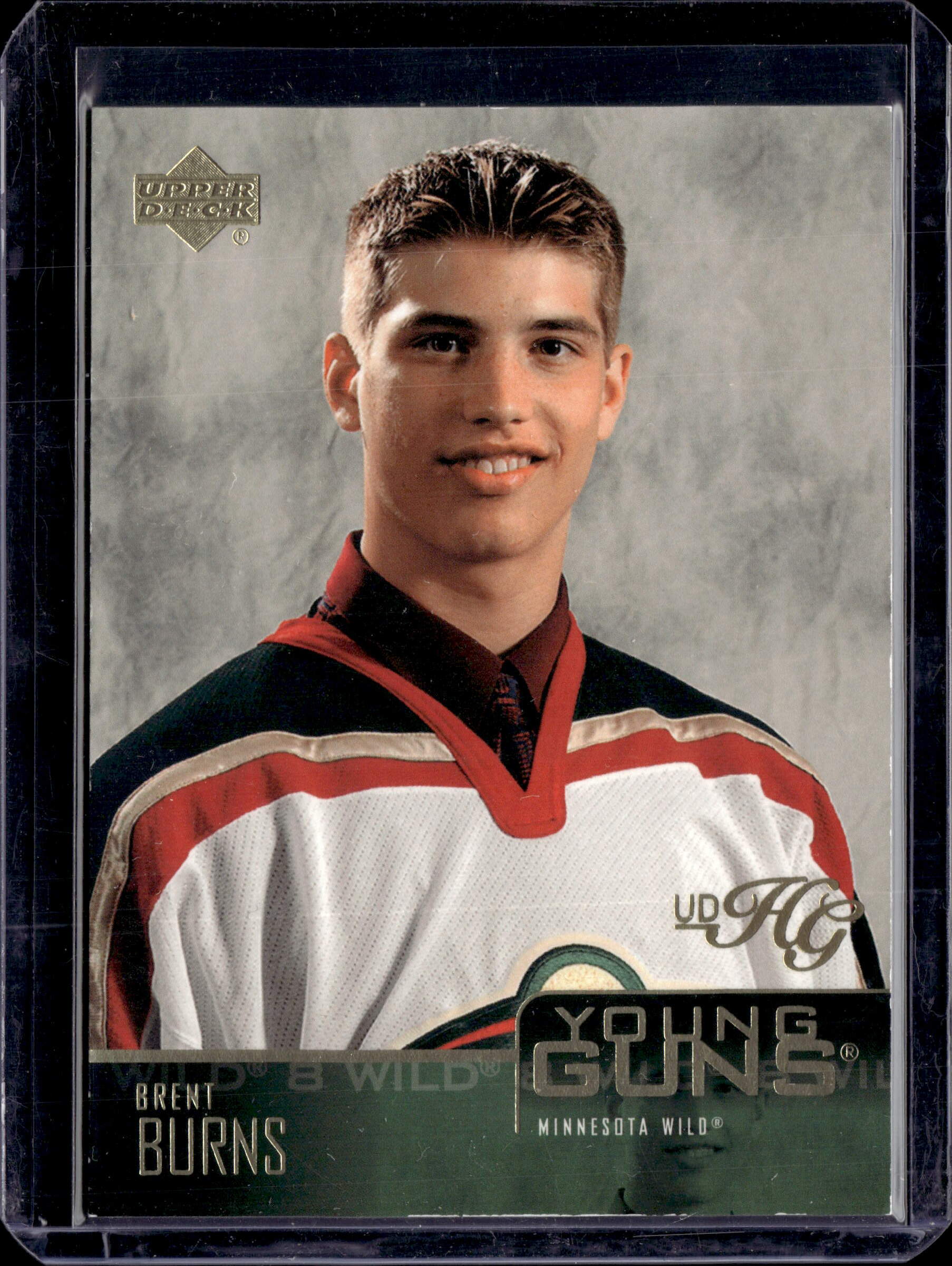 2003 Upper Deck Young Guns High Gloss Brent Burns /10