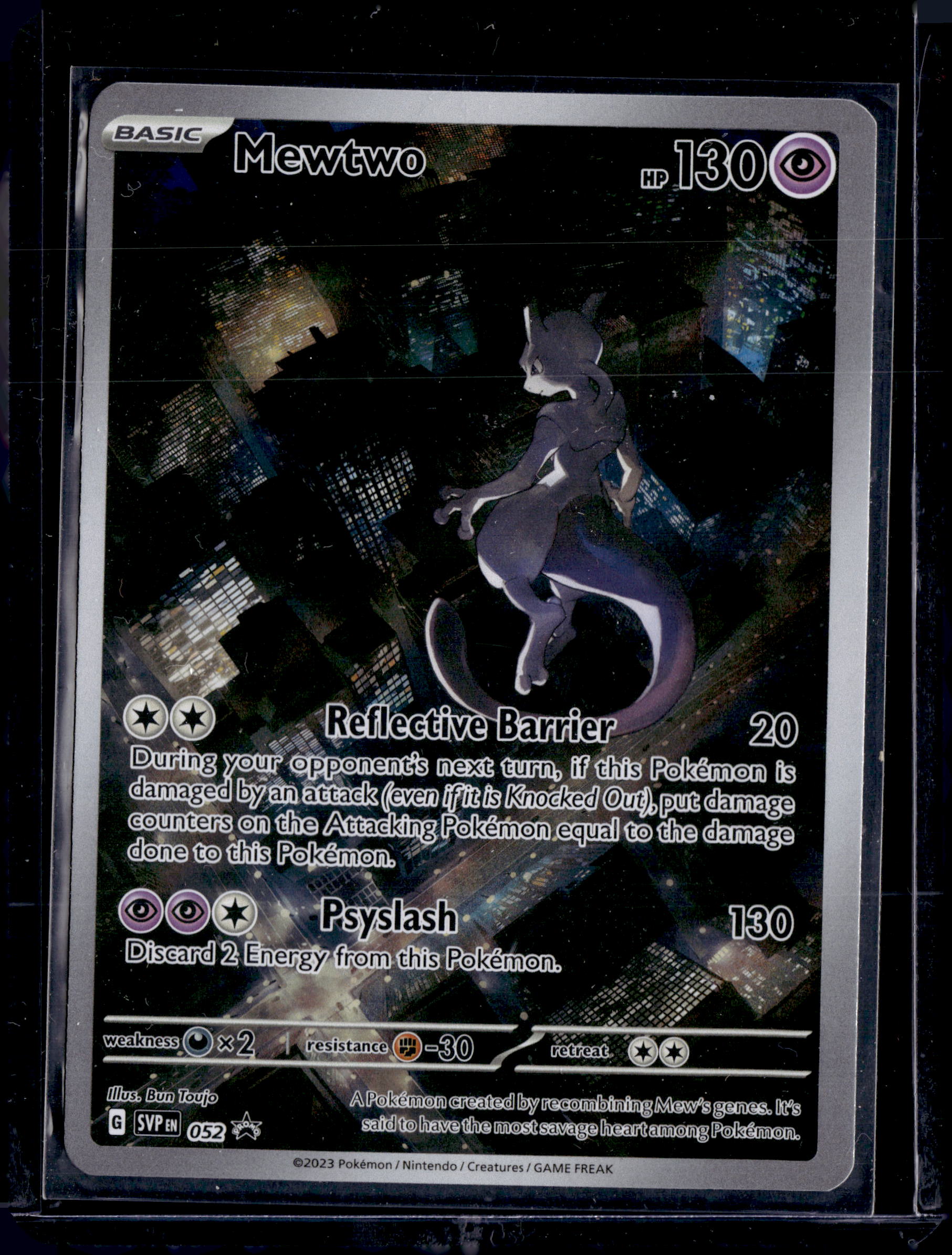 2023 Scarlet & Violet 151 Promo Mewtwo 052 (E)
