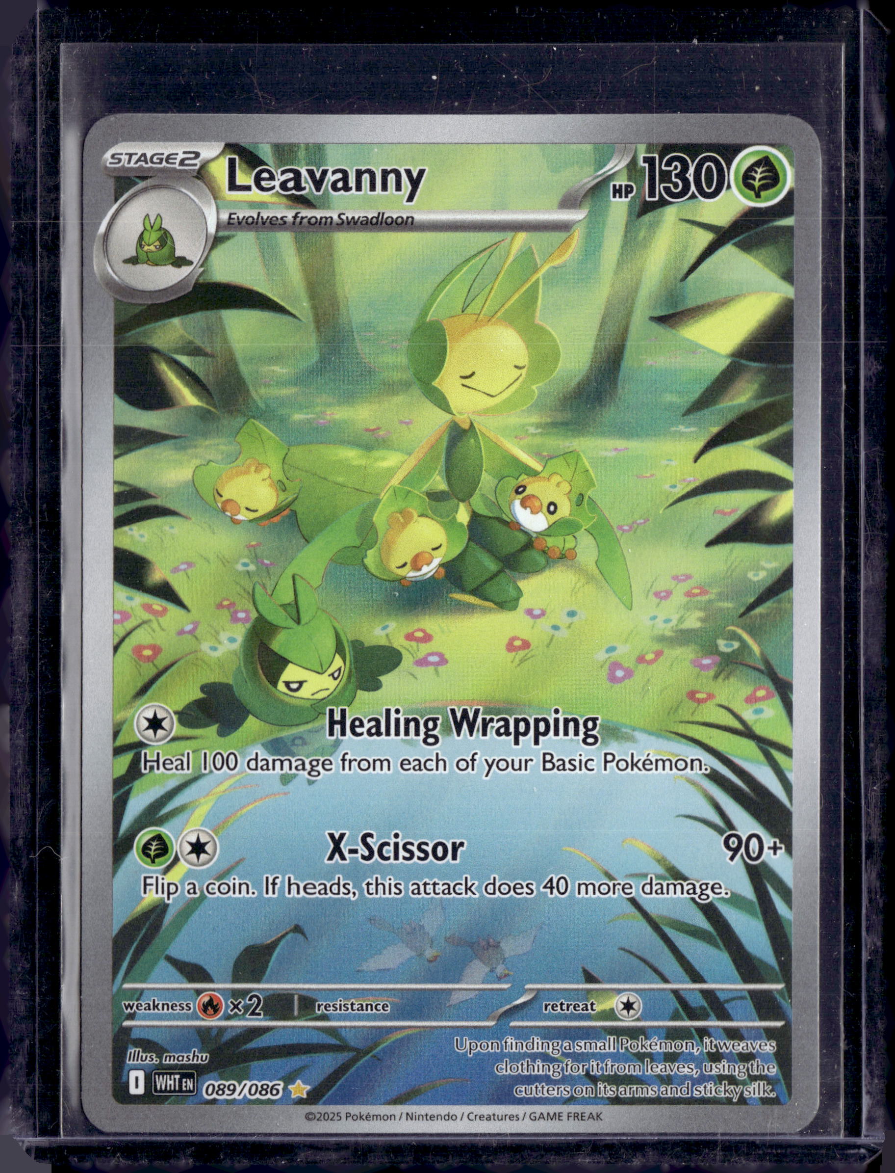 Leavanny Chaos Rising (CRI) 089/086 Holofoil Illustration Rare