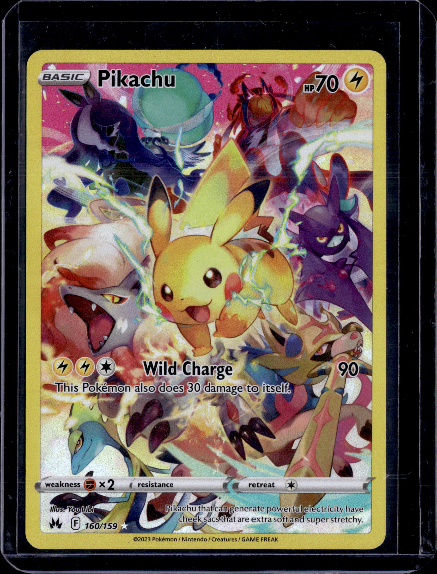 2023 Crown Zenith Pikachu (Secret Rare)