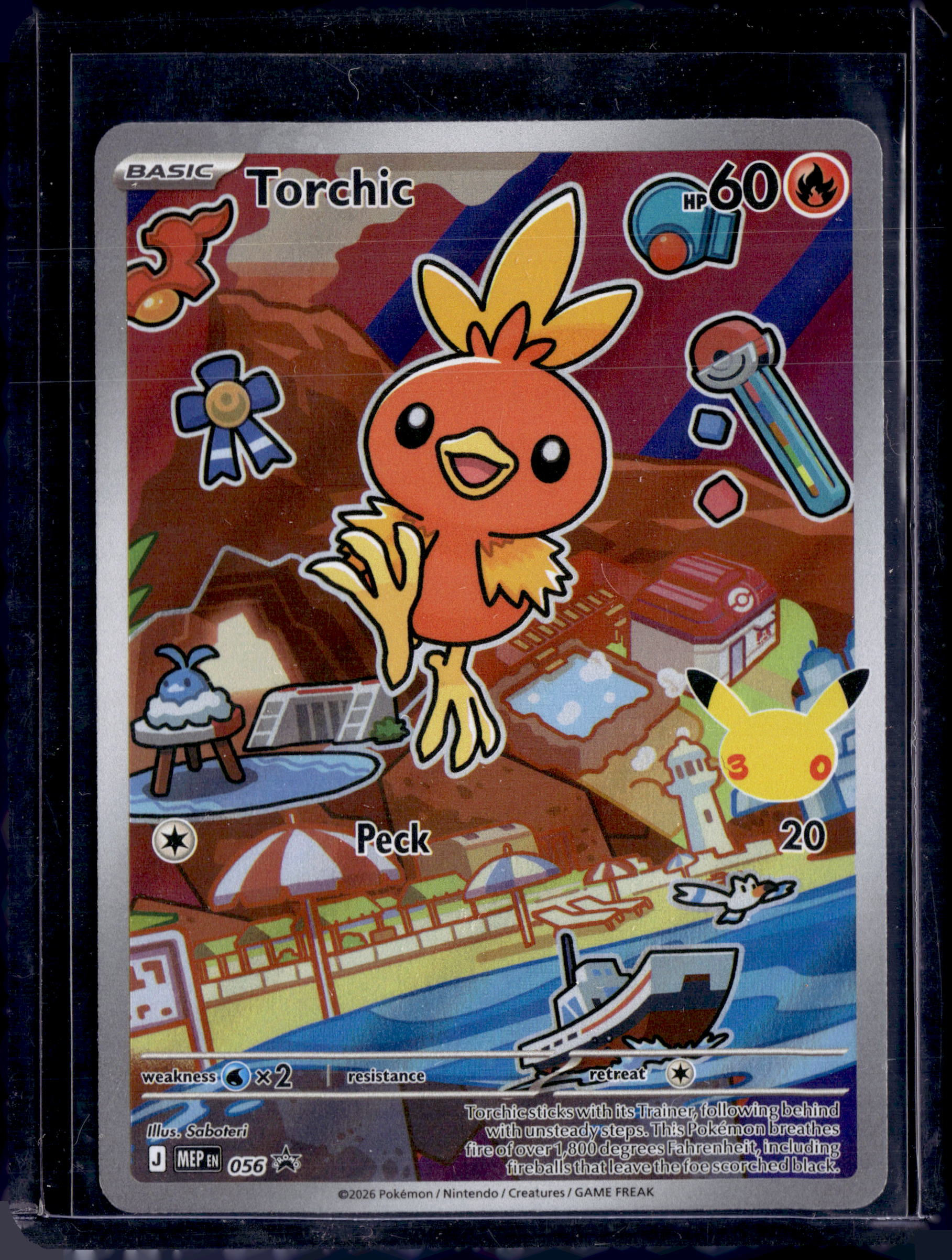 2026 First Partner Series 3 Treecko Torchic Mudkip 055 056 057 Promo Set