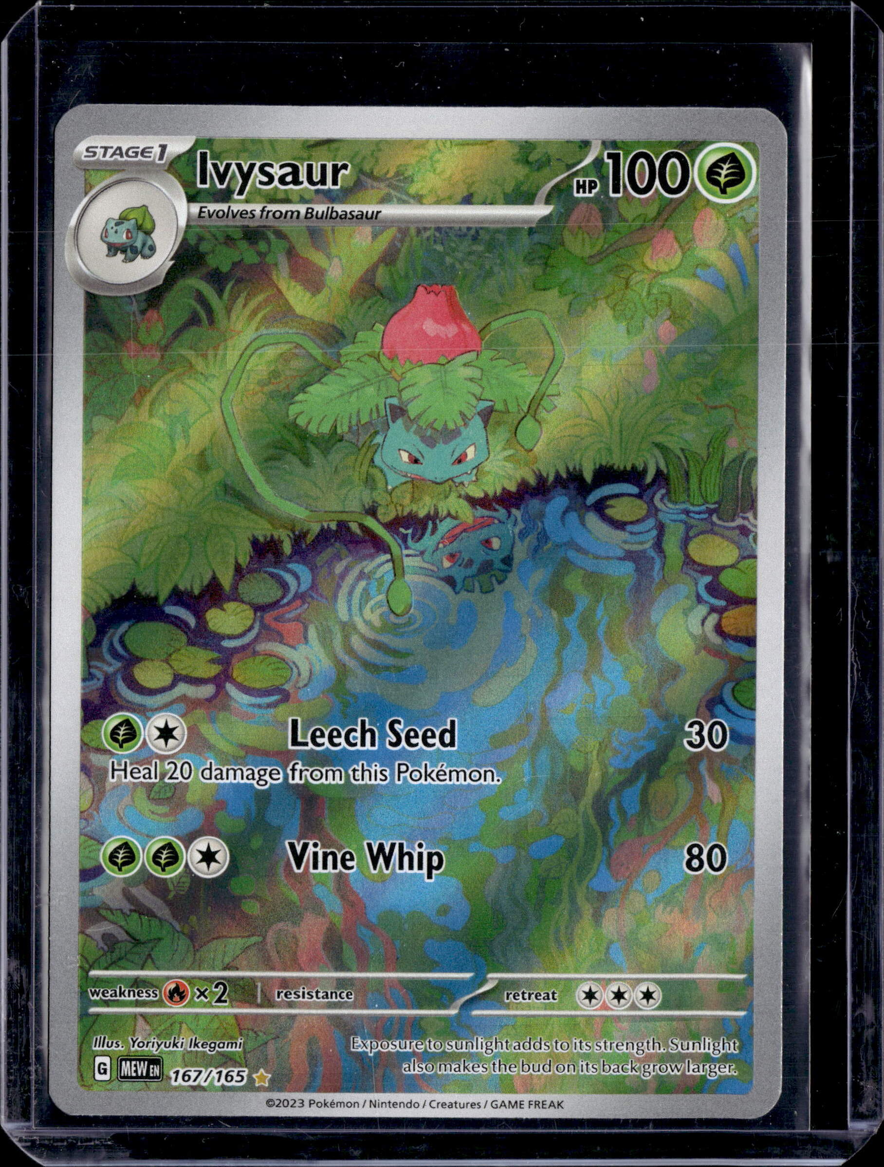 2023 Scarlet & Violet 151 Ivysaur IR 167/165