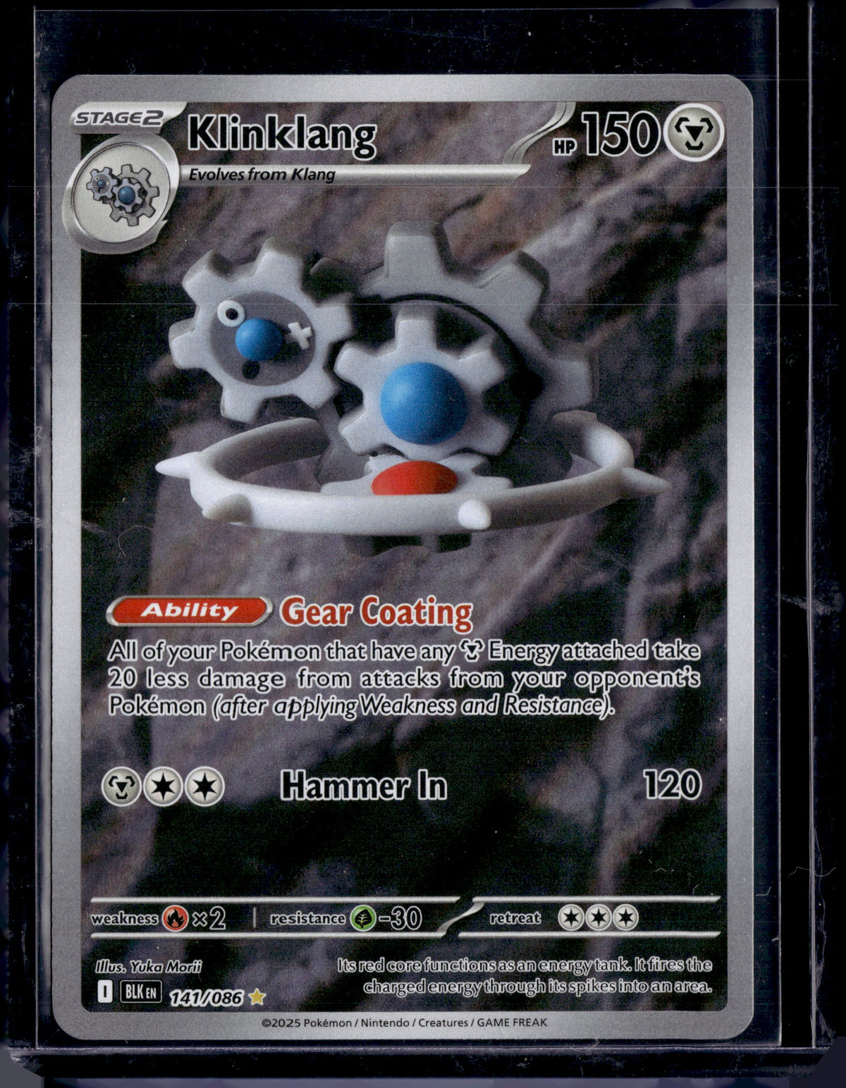 2025 Black Bolt Klinklang IR 141/086