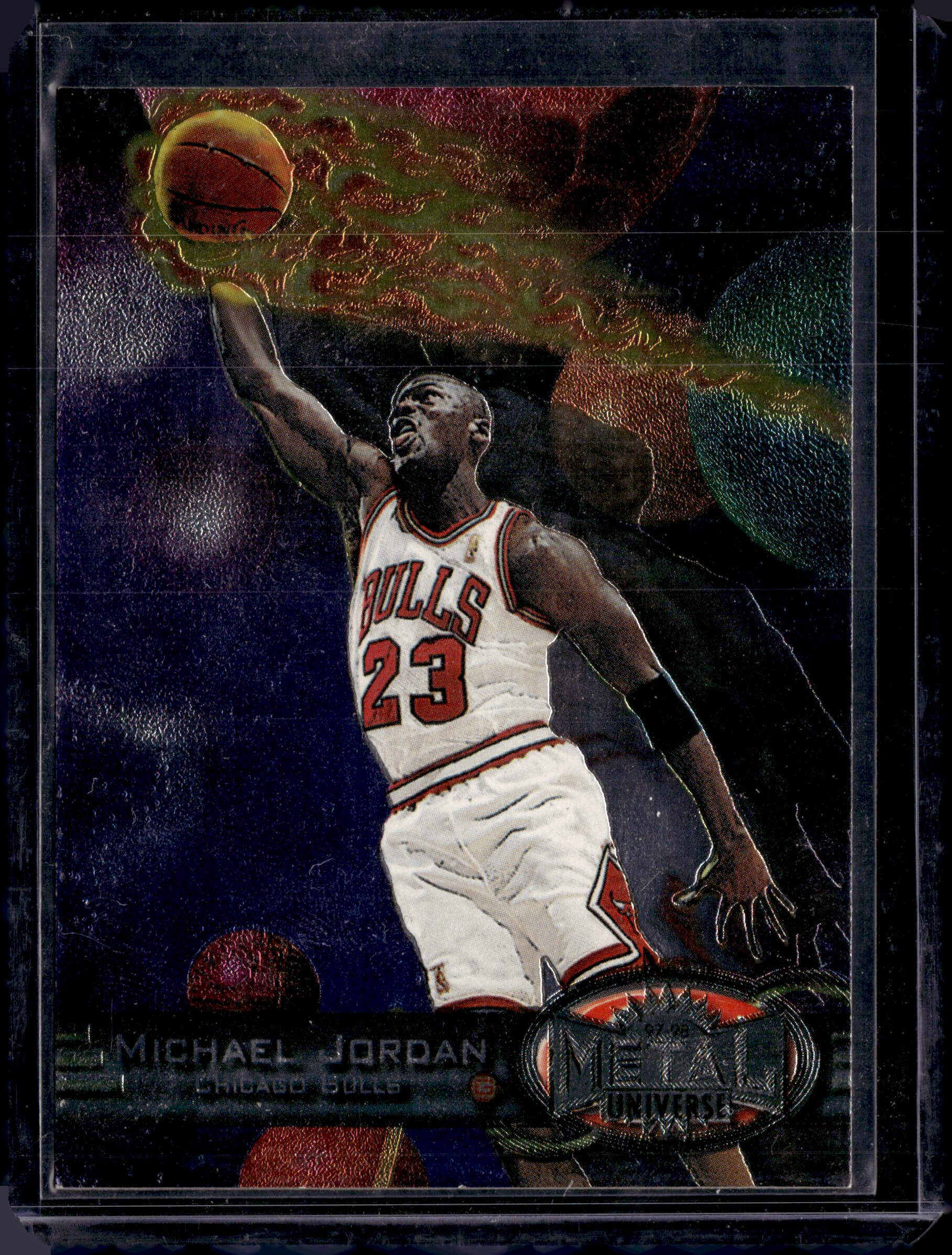 1997 Skybox Metal Universe Michael Jordan #23