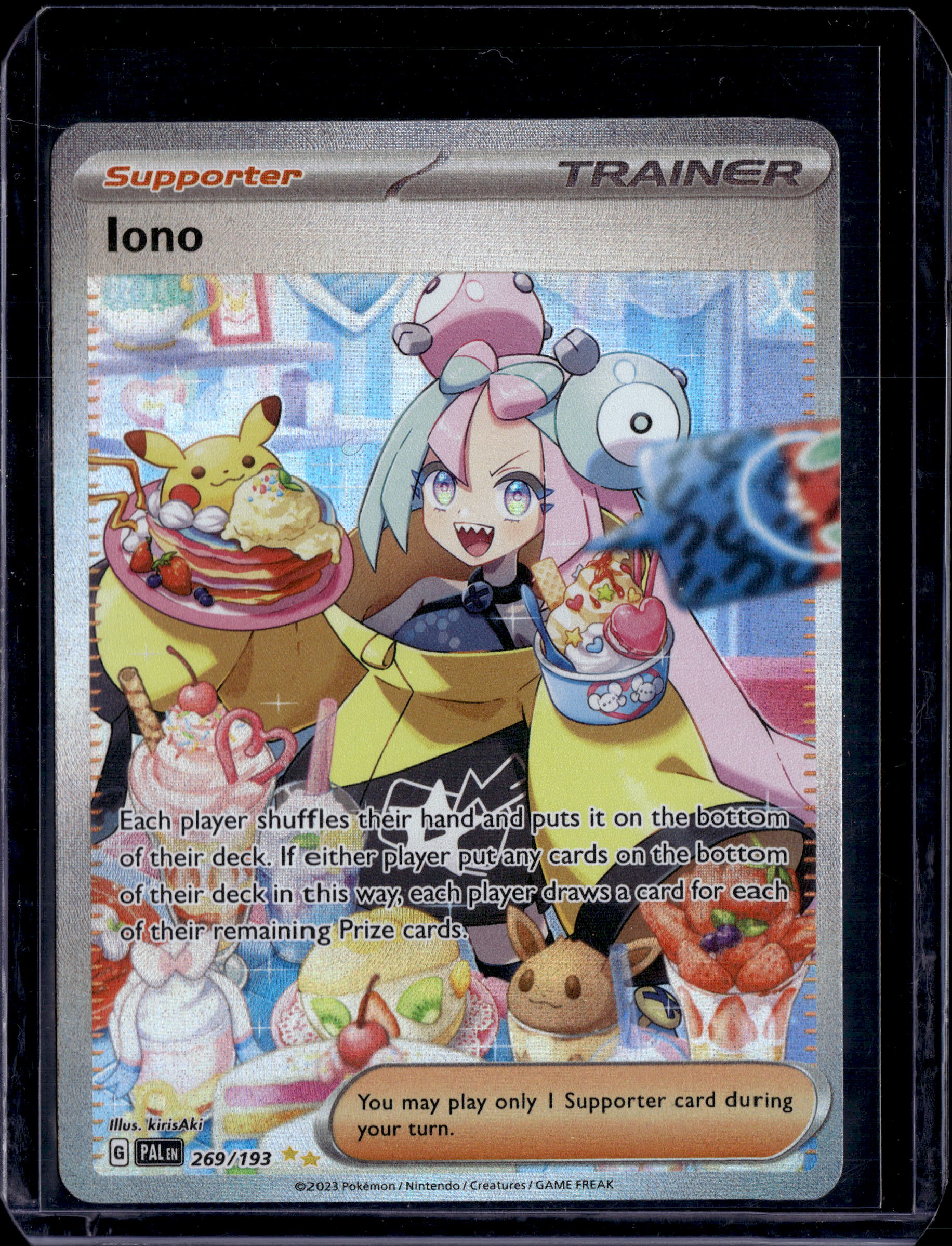 2023 Paldea Evolved Iono Special Illustration Rare