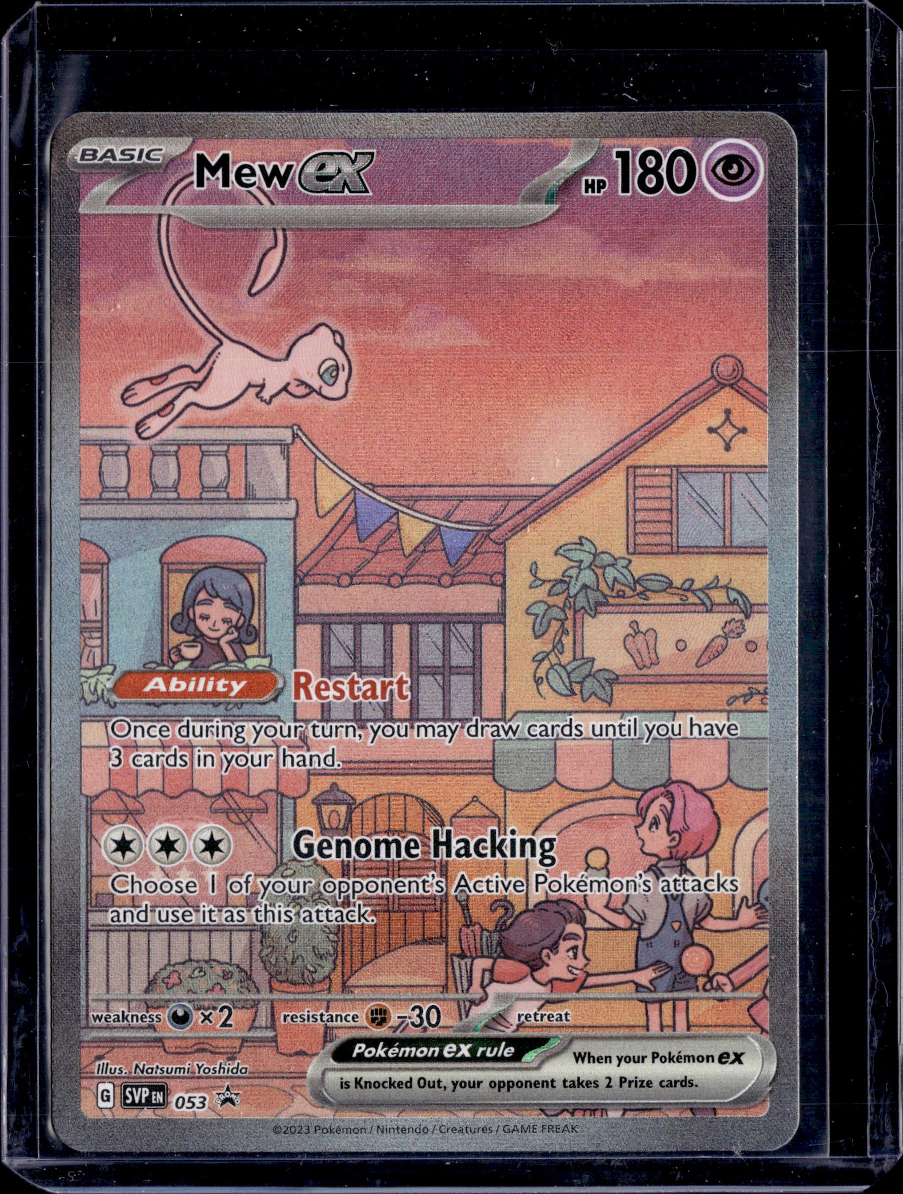 2023 Pokemon Scarlet & Violet Promo Mew ex