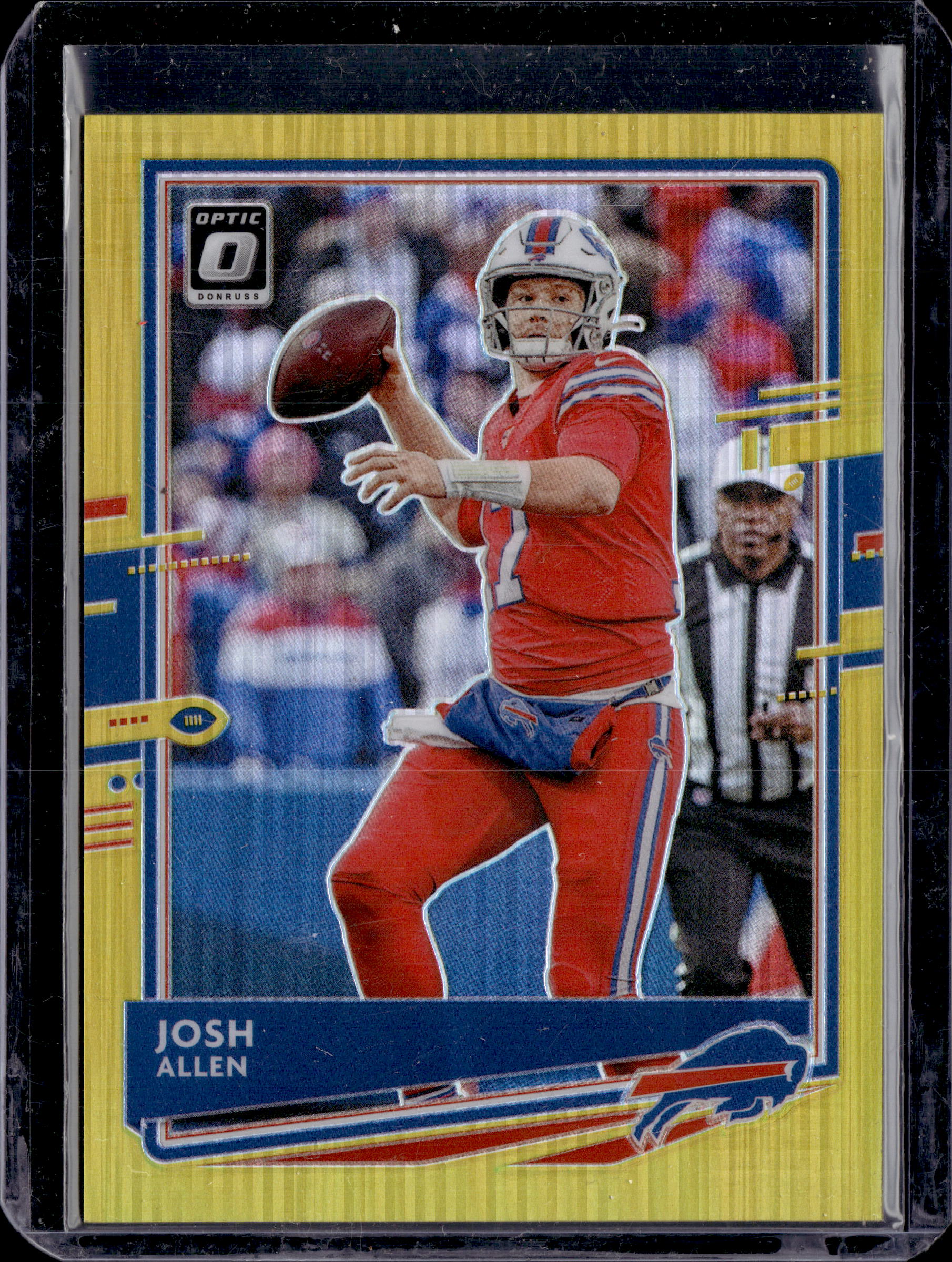 2020 Panini Donruss Optic Josh Allen Gold Prizm /10