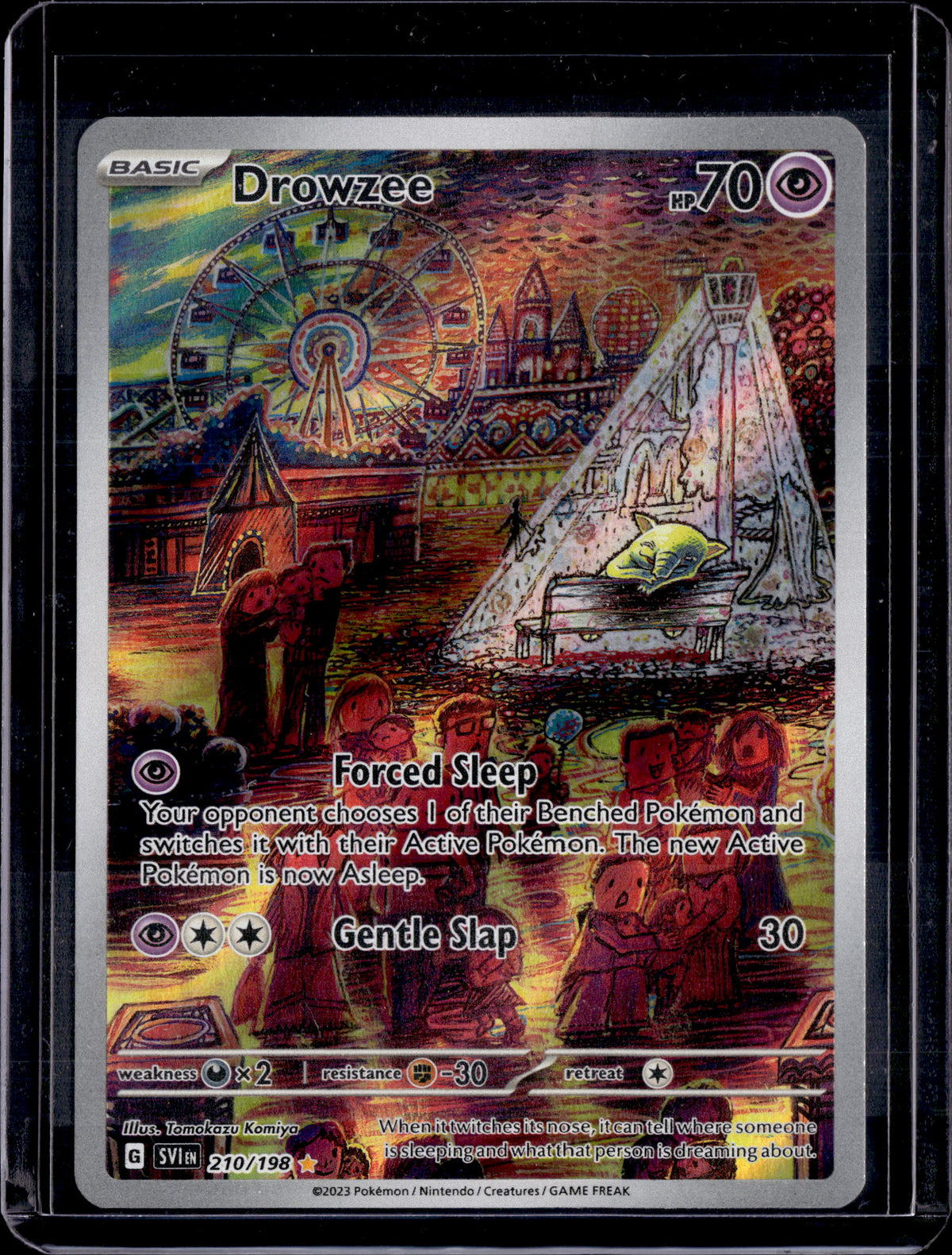 2023 Scarlet & Violet Base Set Drowzee Illustration Rare (b)
