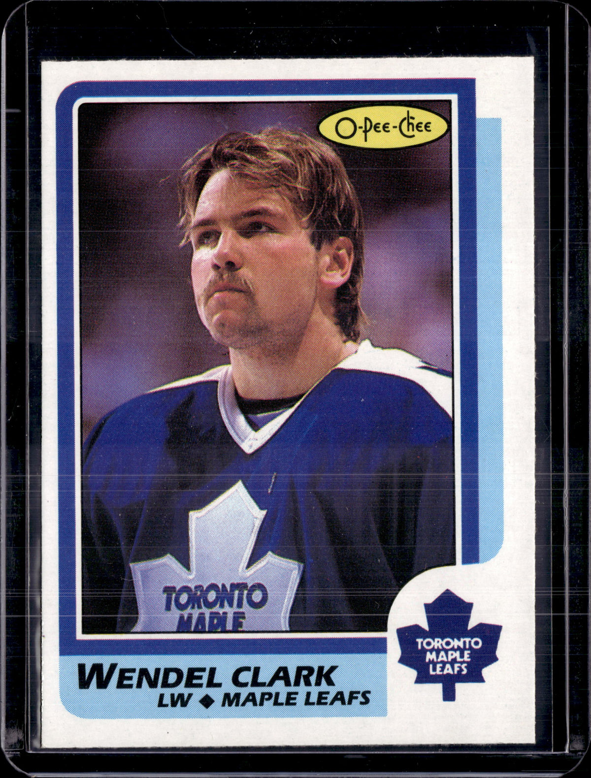 1986 O-Pee-Chee Rookie Wendel Clark #149 (B)