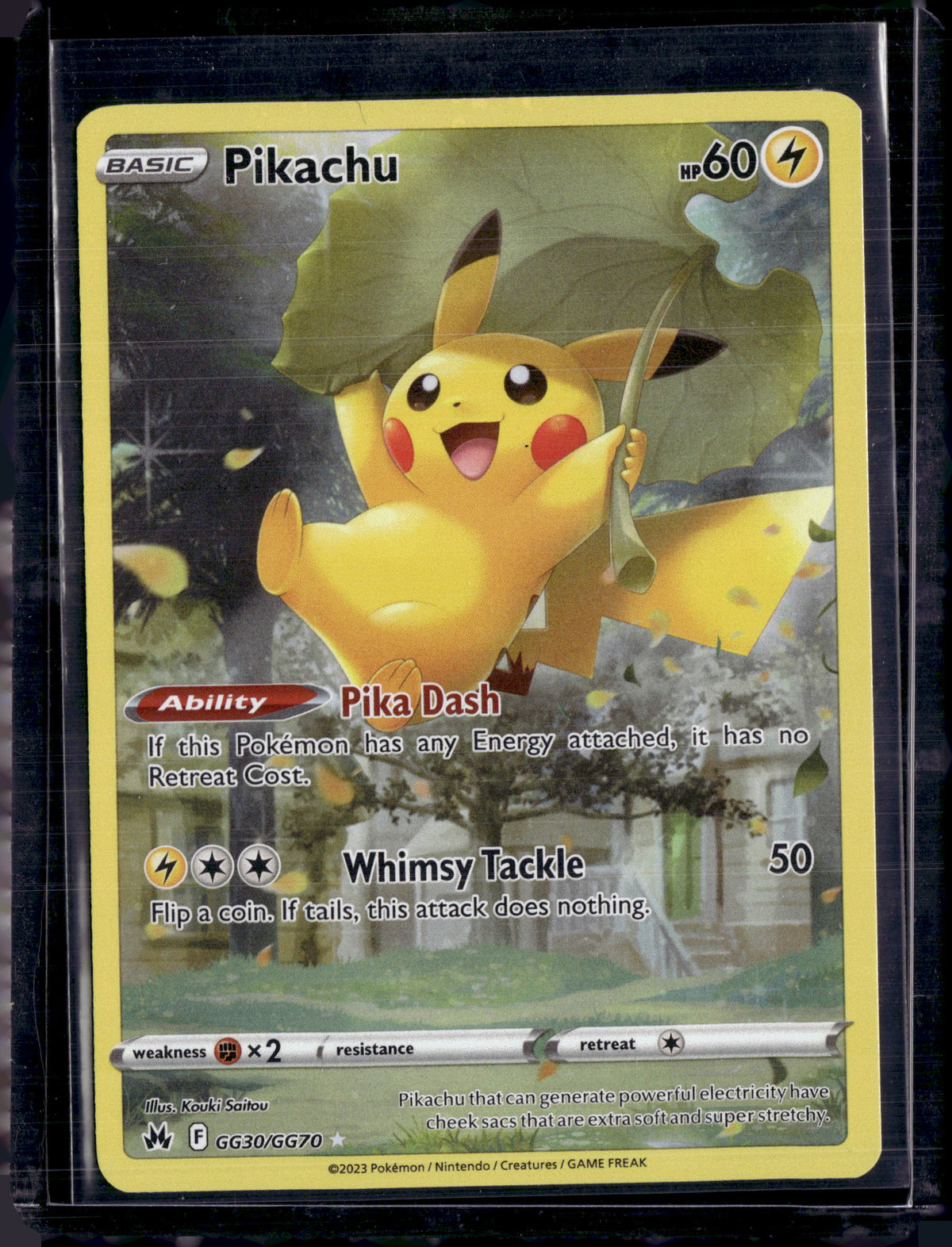 2023 Crown Zenith Galarian Gallery Pikachu GG30/GG70 (8/31)