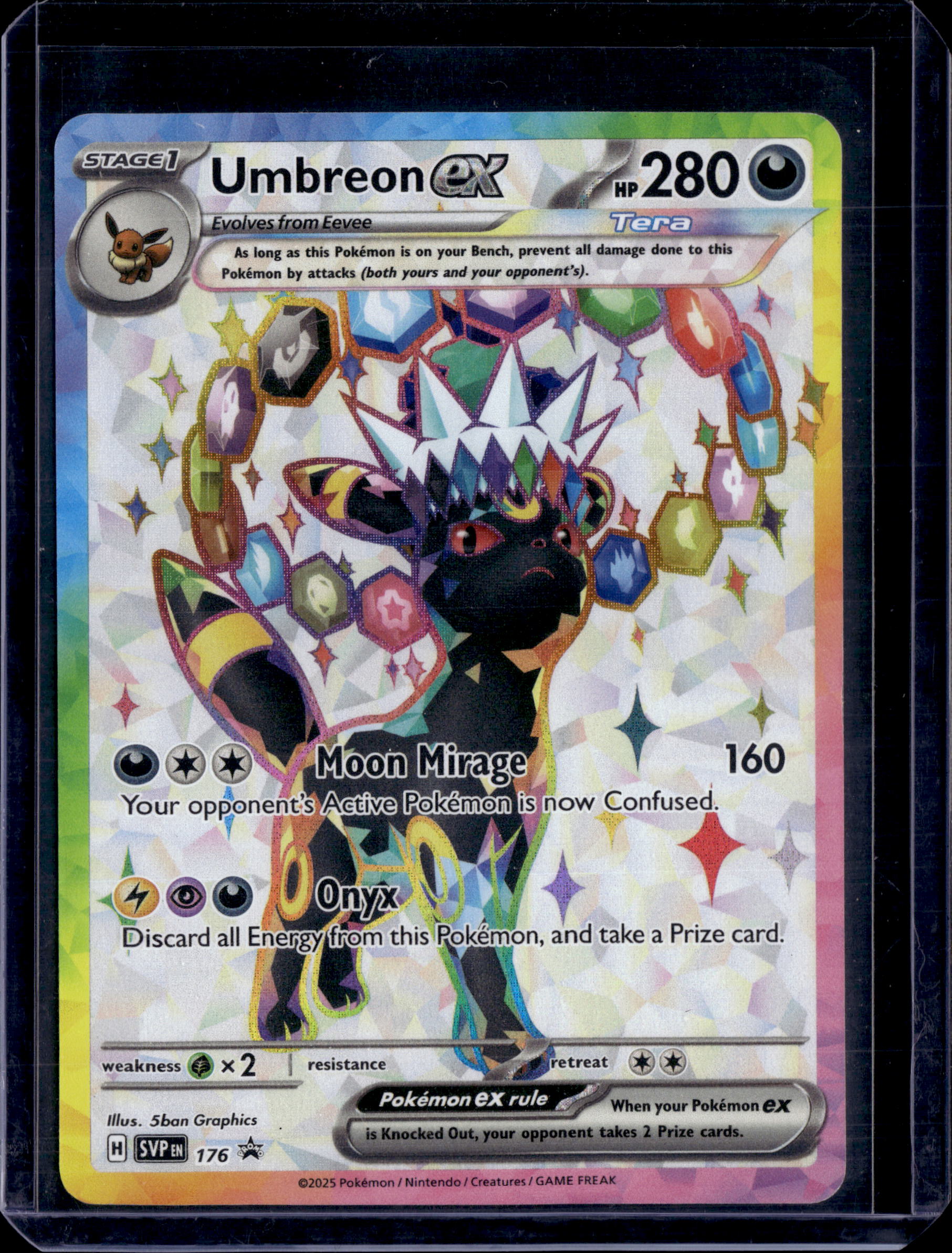 2025 Scarlet & Violet Promo Umbreon ex