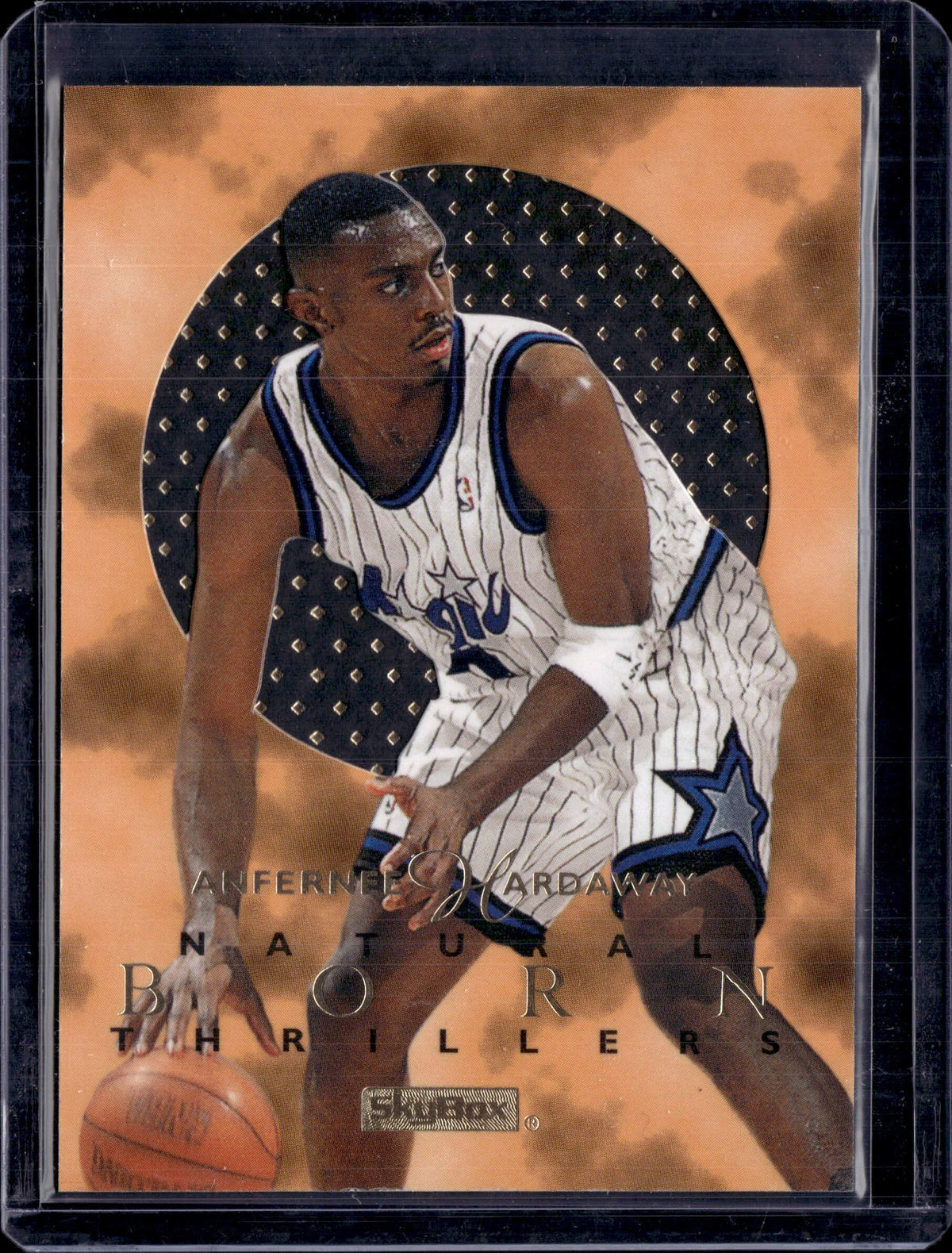 Anfernee Hardaway 1995-96 Skybox E-XL Natural Born Thrillers Insert #6 Magic