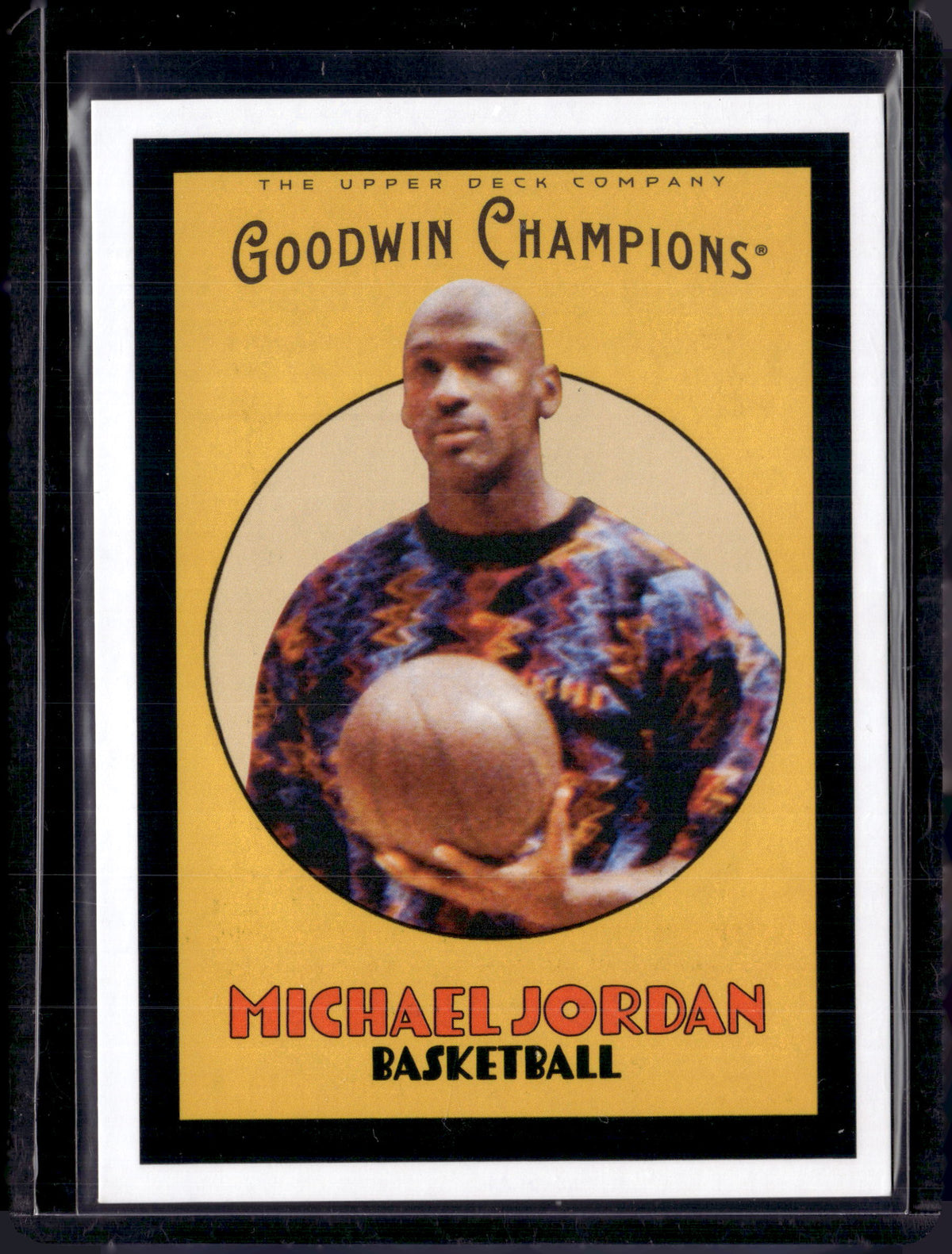 2026 Upper Deck Goodwin Champions Michael Jordan 1930's Art Frame SSP GC-MJ
