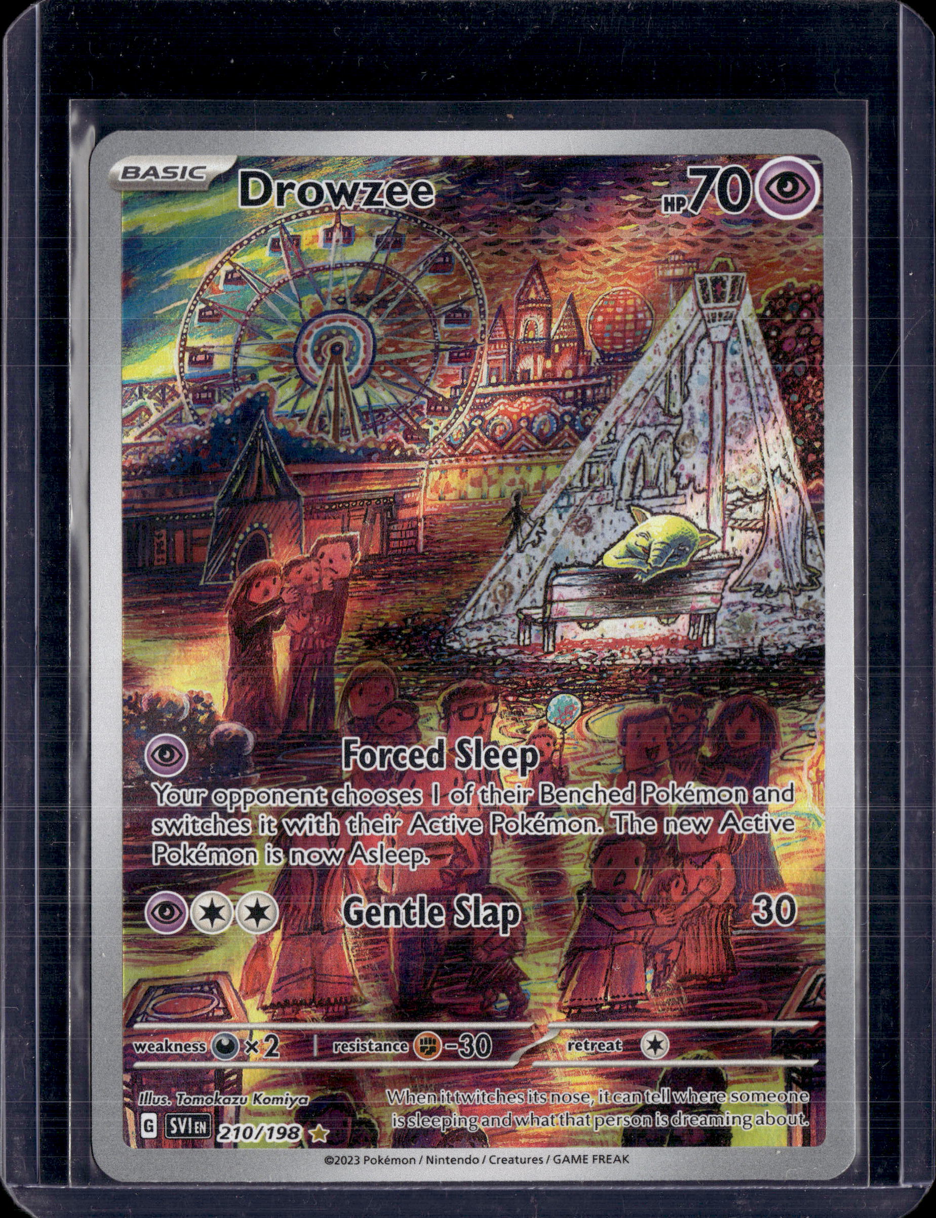 2023 Scarlet & Violet Base Set Drowzee Illustration Rare (c)