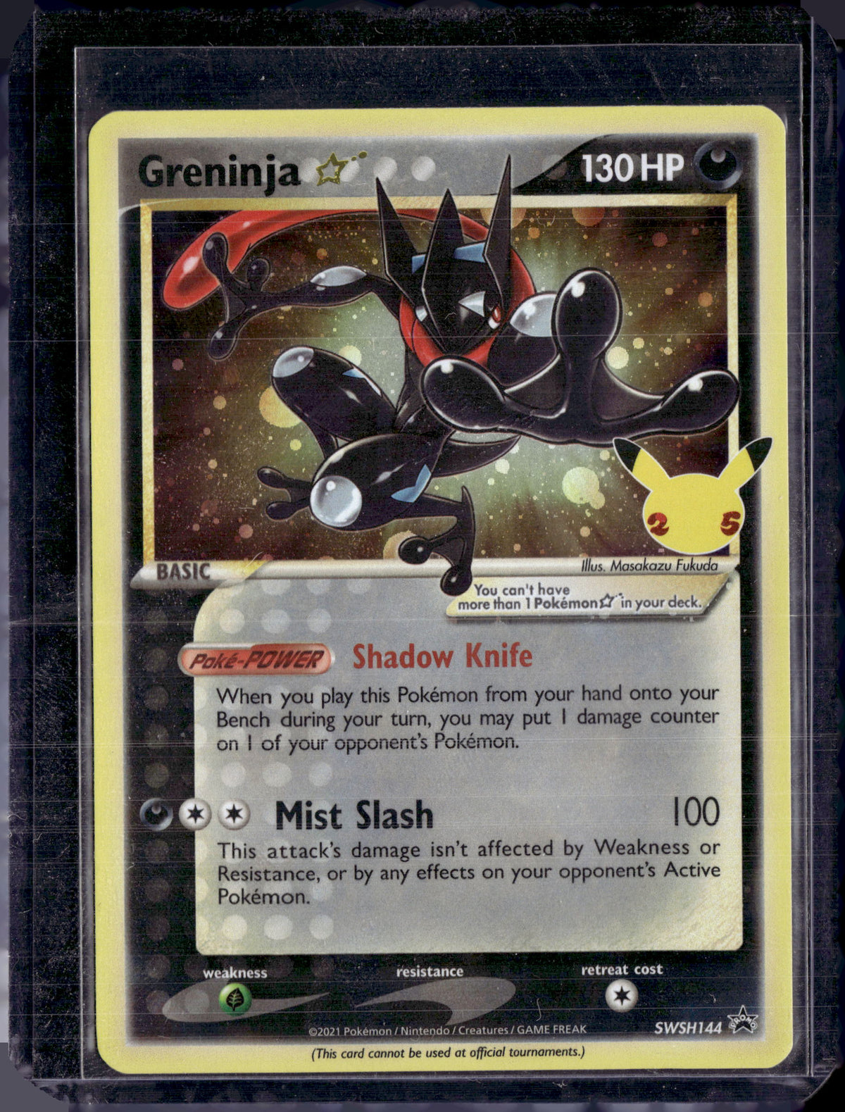 Greninja Star SWSH144 SWSH: Sword & Shield Promo Cards Holo