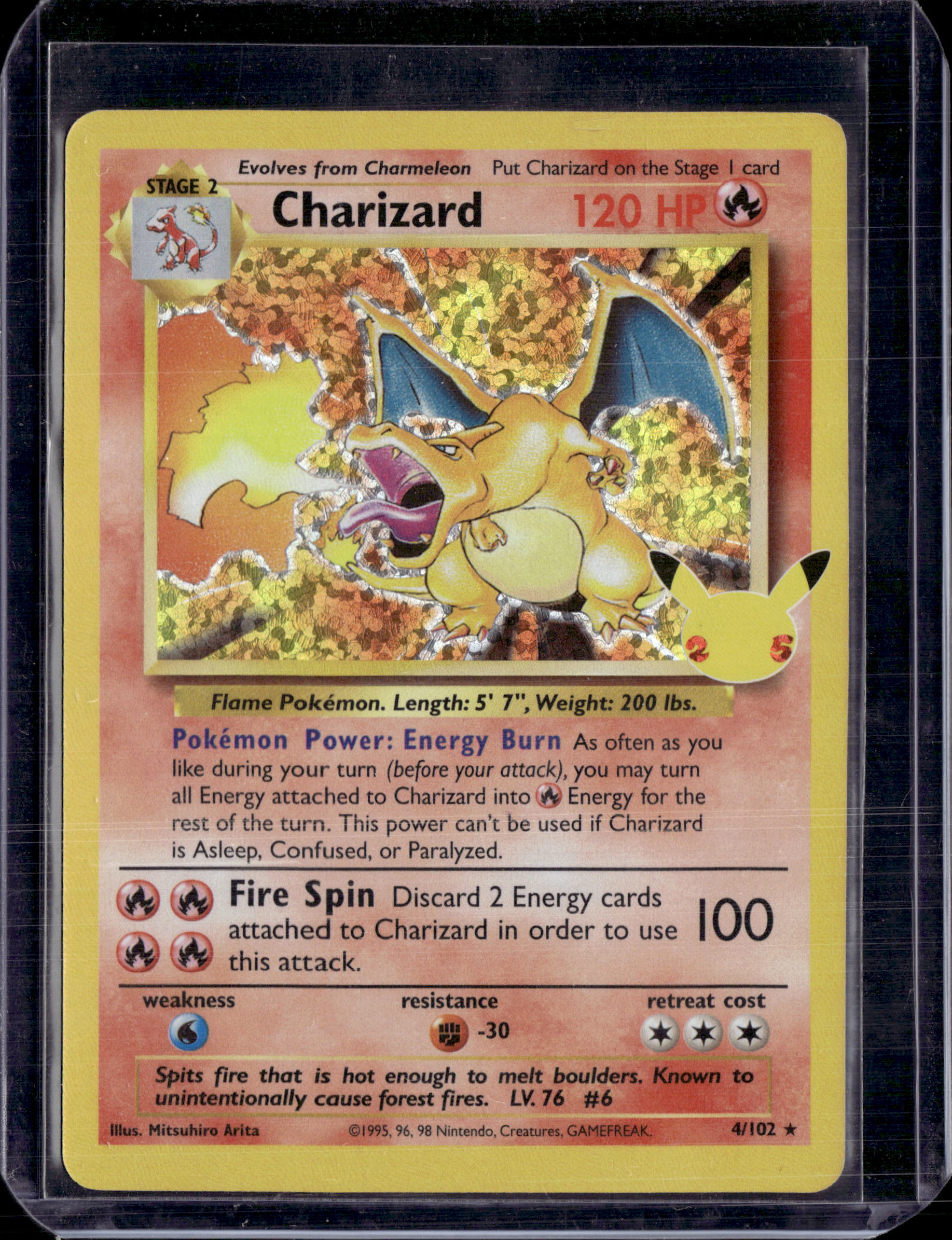 Charizard 2021 Pokemon Sword & Shield Celebrations #4/102