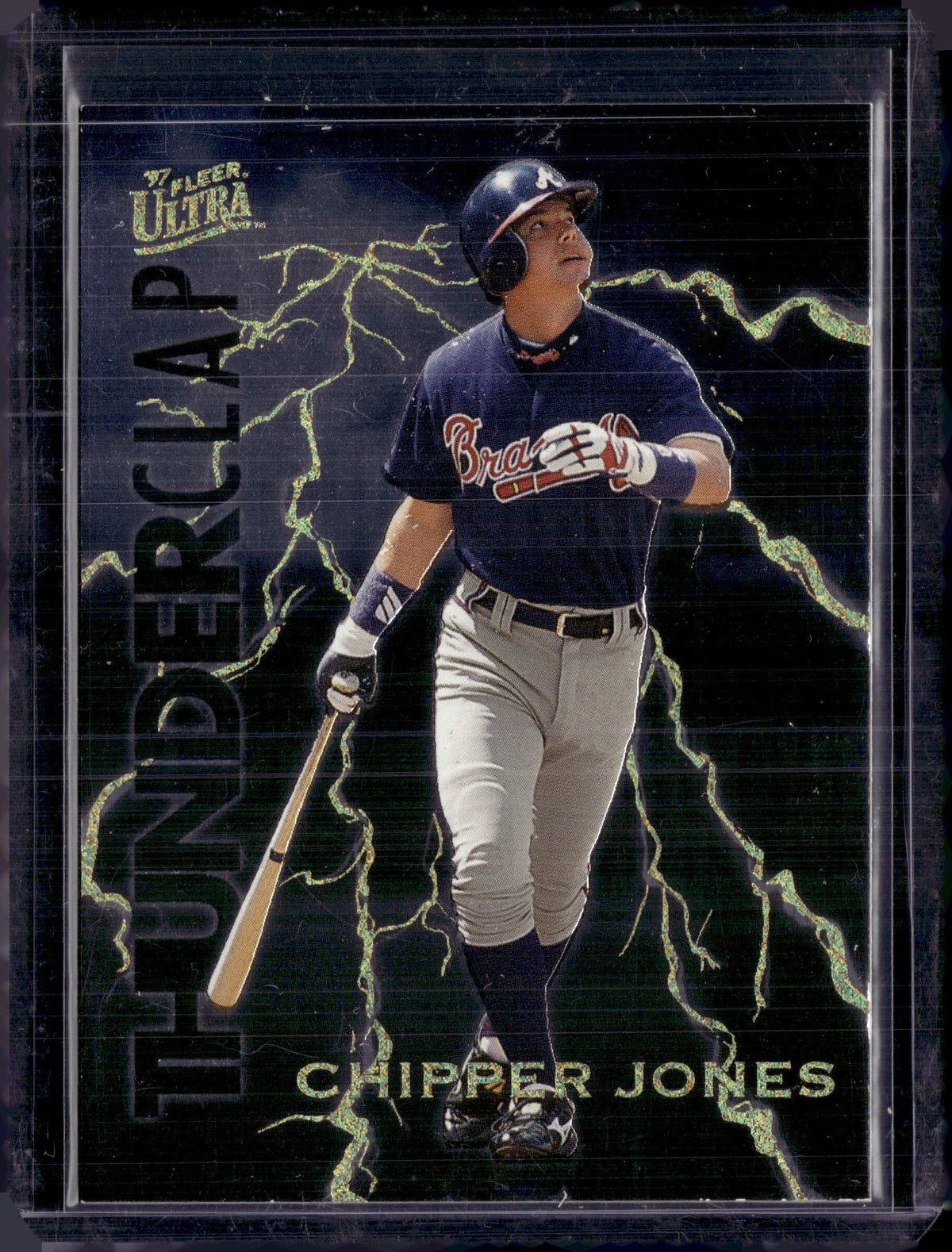1997 Fleer Ultra Chipper Jones ThunderClap