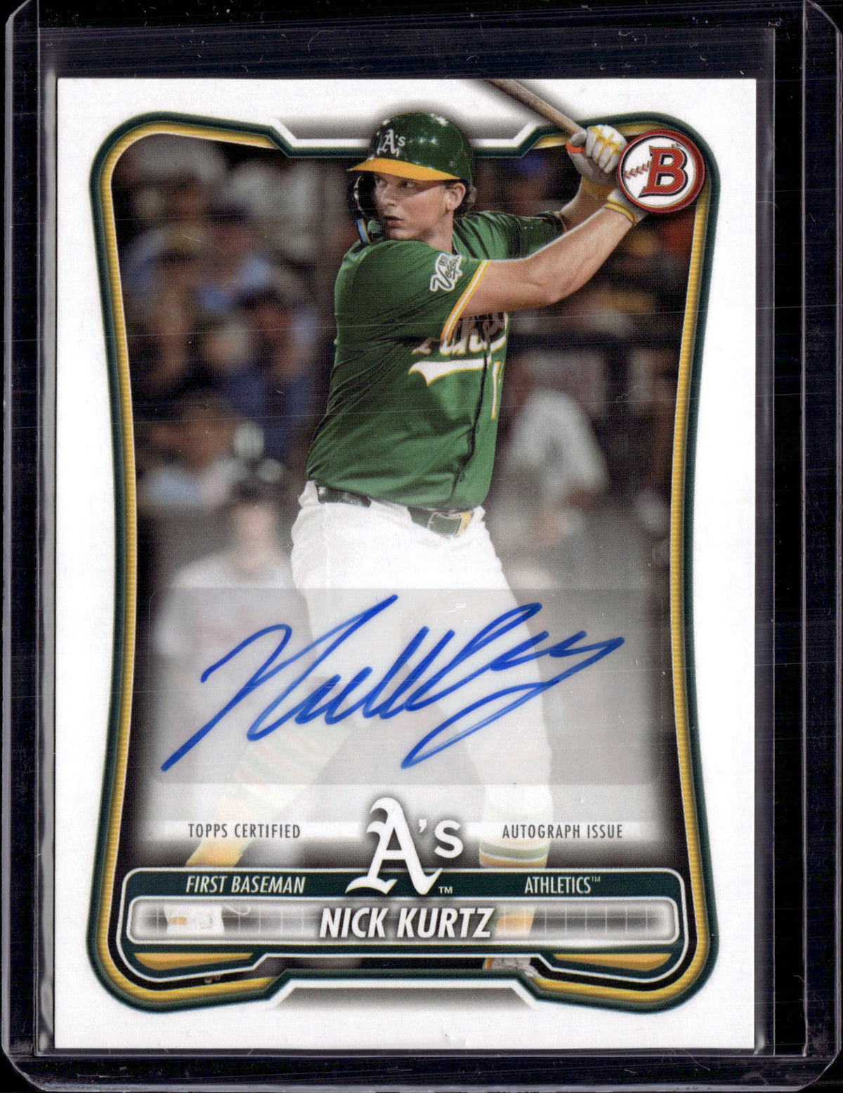 2026 Bowman Autograph Nick Kurtz