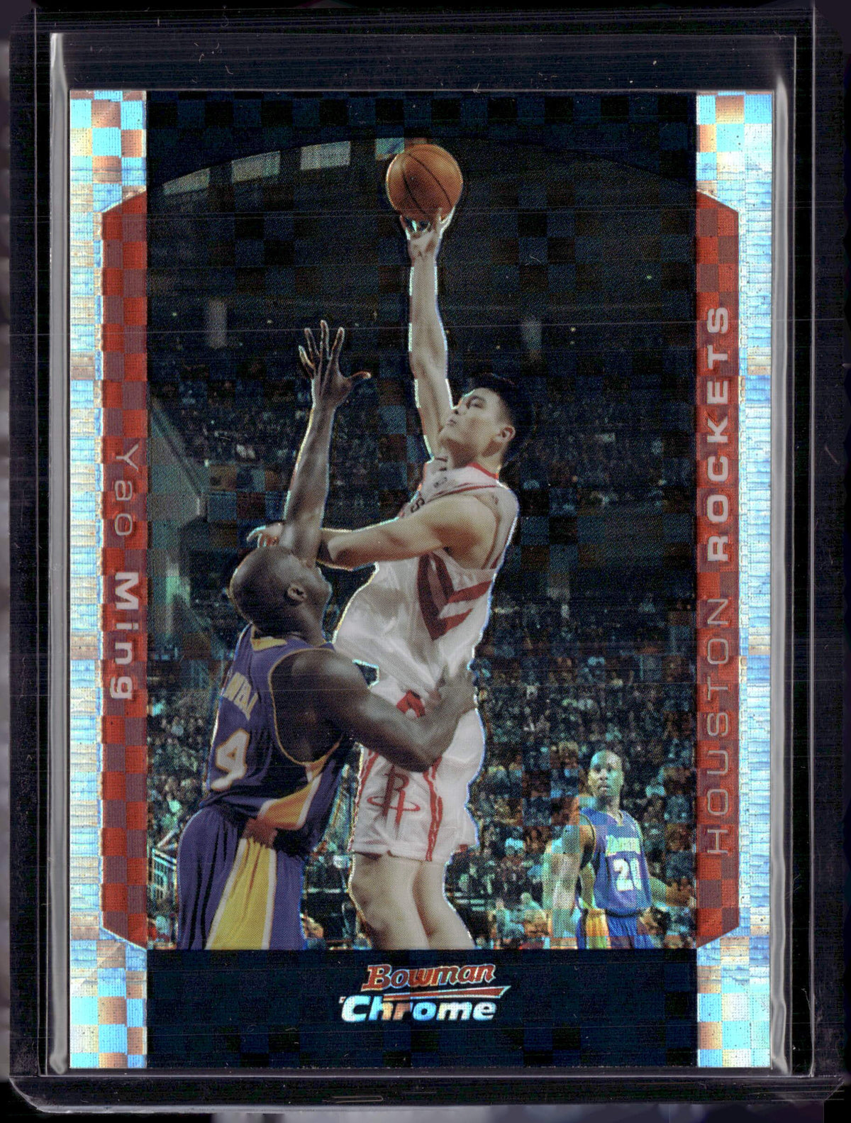 2004 Bowman Chrome Yao Ming X-Fractor /150