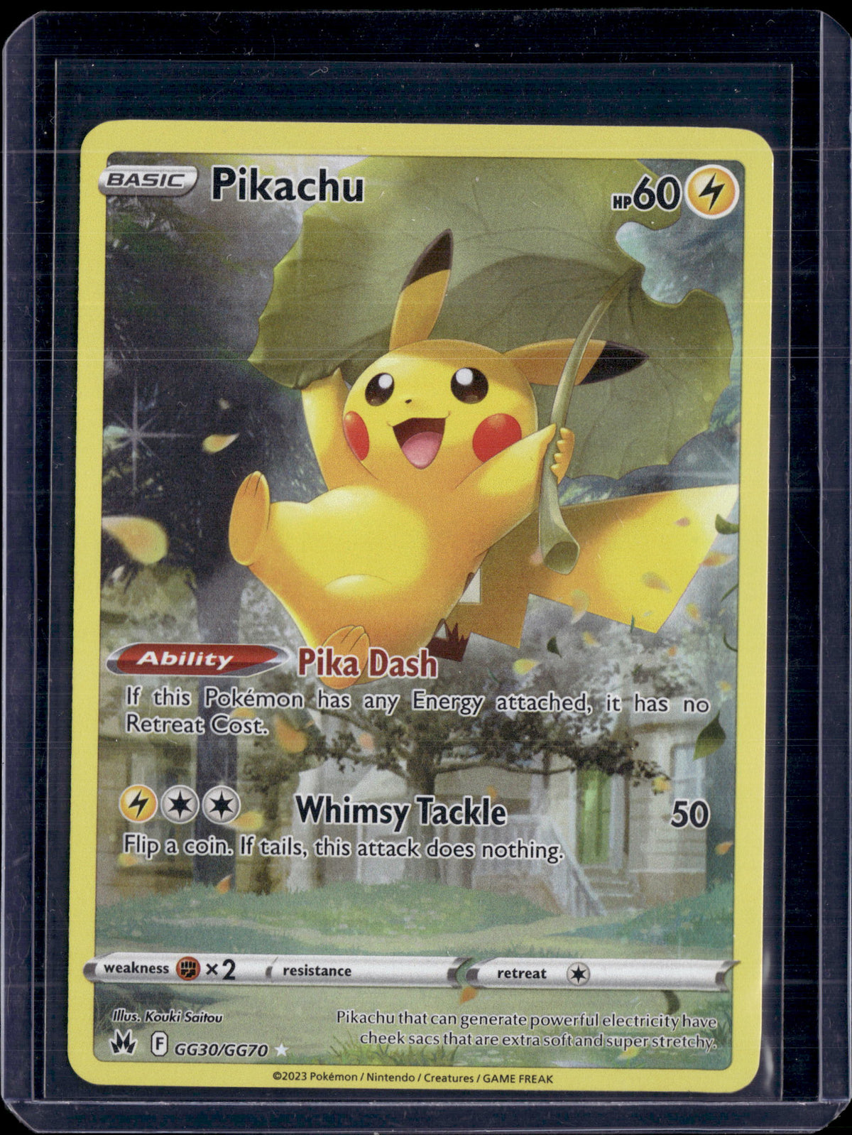 2023 Crown Zenith Galarian Gallery Pikachu GG30/GG70 (C)