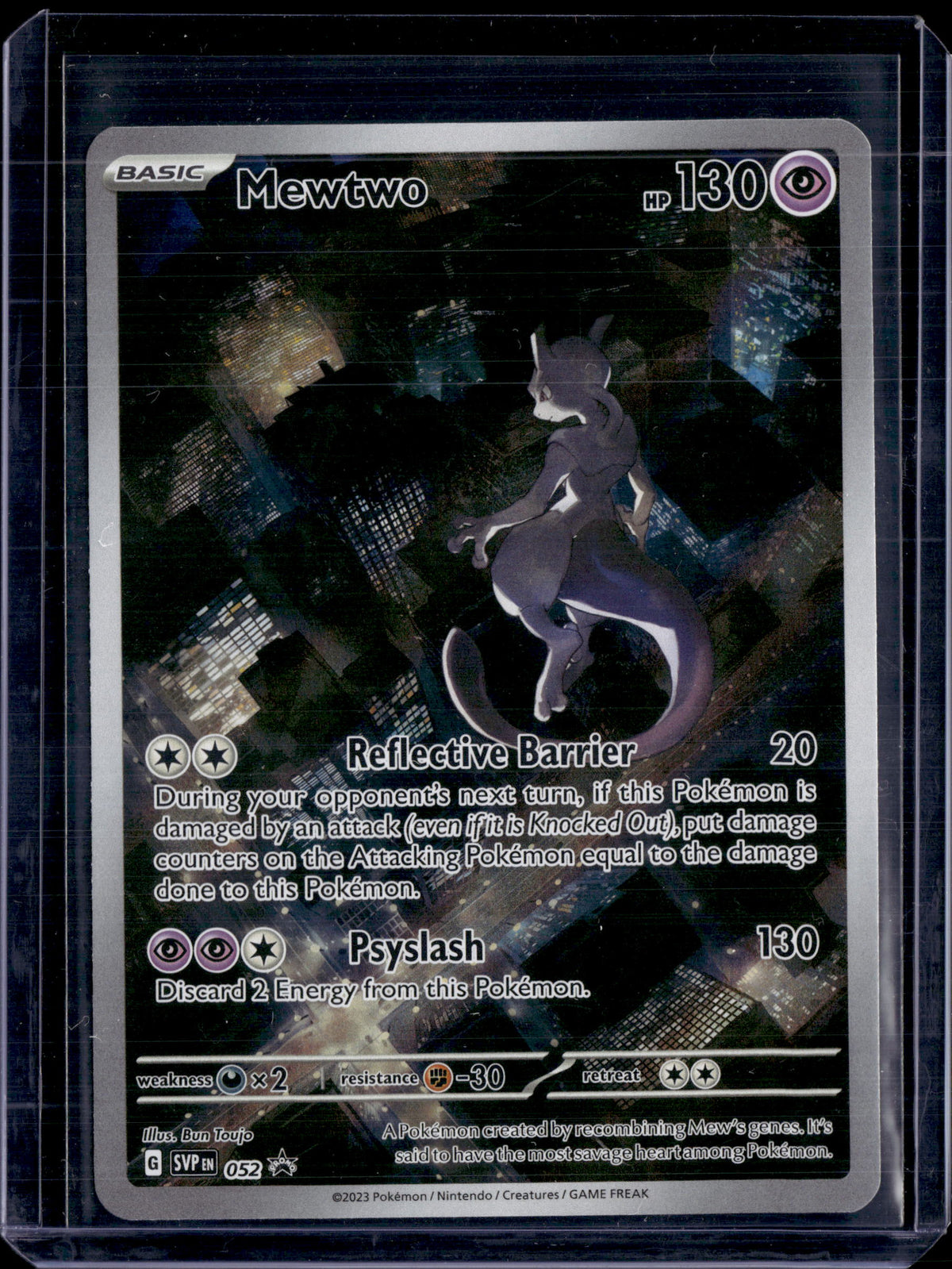 2023 Pokemon Scarlet & Violet Promo Mewtwo 052 (F)
