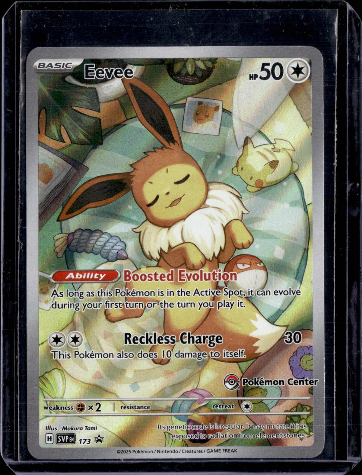 2025 Scarlet & Violet Promo Eevee (Pokemon Center Exclusive)