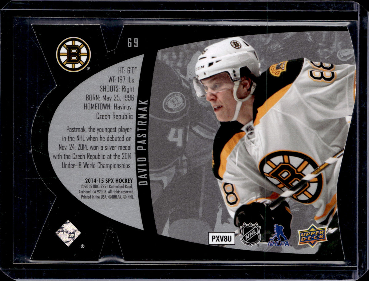 2014-15 SPX David Pastrnak Rookie