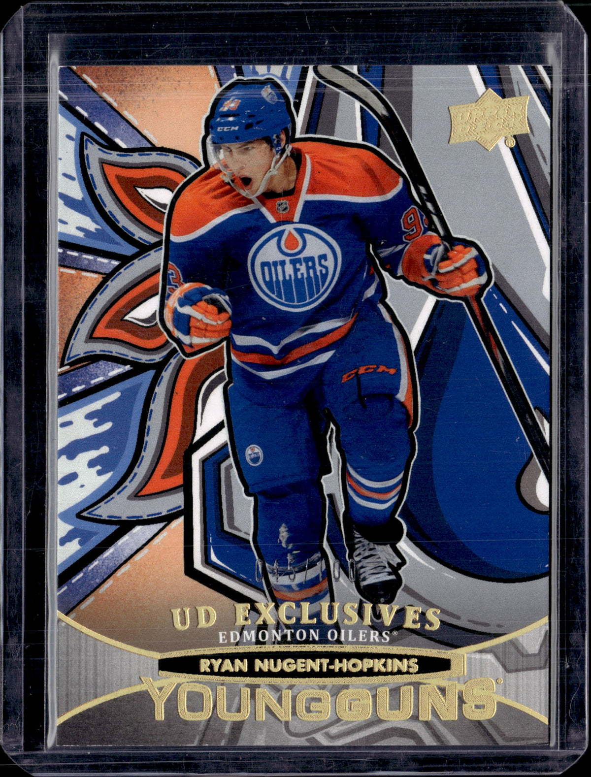 2024-25 UD Series 1 Ryan Nugent-Hopkins Young Guns Renewed Exclusives /100