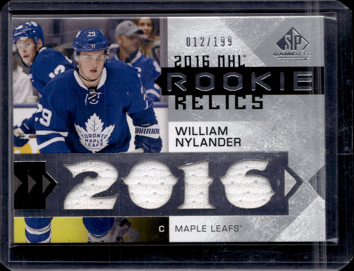 2016-17 SP Game Used William Nylander Rookie Relics