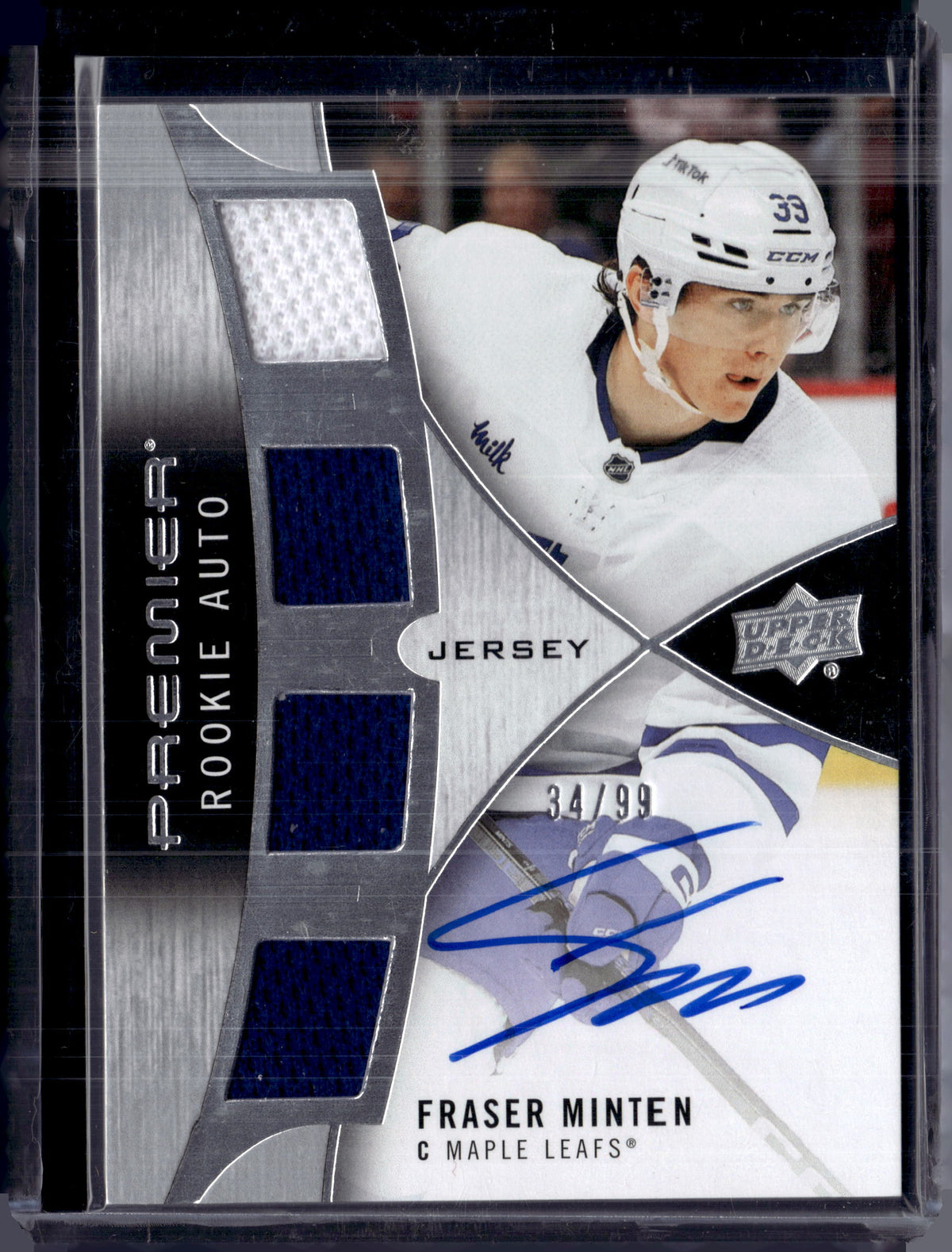 2023-24 Premier Fraser Minten Premier Rookie Auto /99
