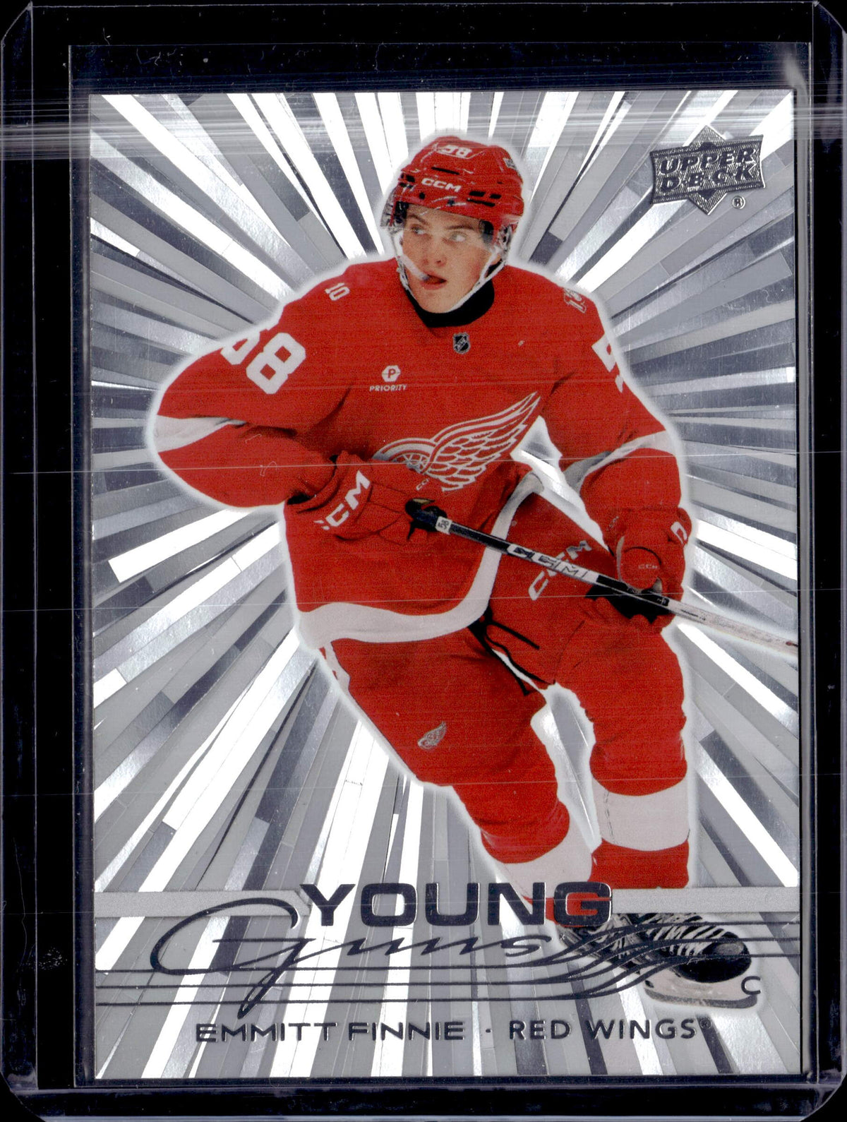 2025-26 Upper Deck Young Guns Outburst Emmitt Finnie #494