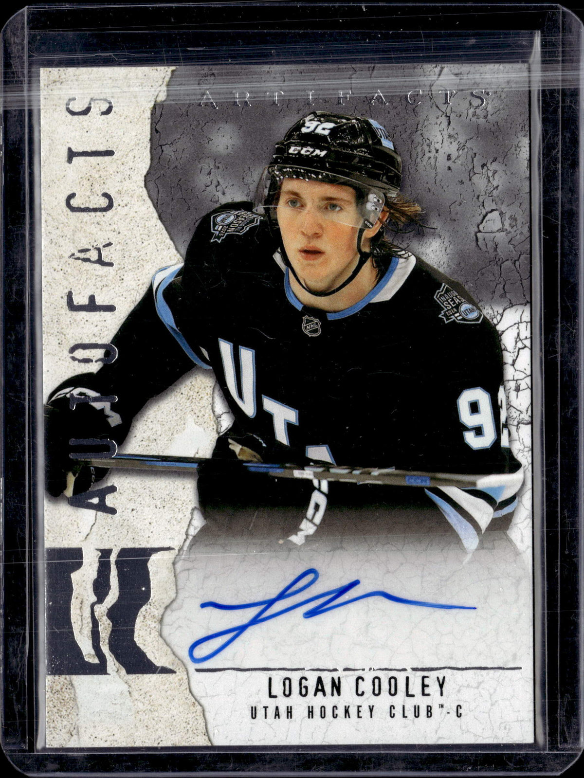 2025-26 Artifacts Logan Cooley Autofacts