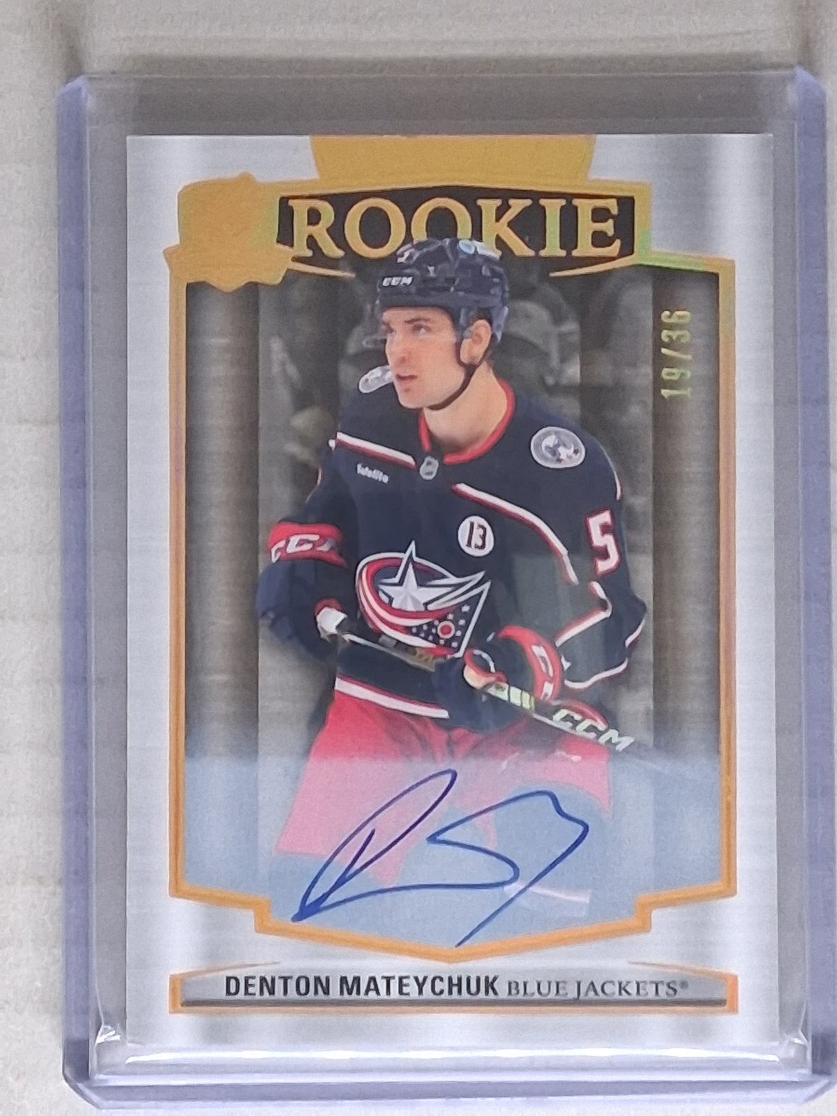 2024-25 The Cup Denon Mateychuk Gold Spectrum Auto /36