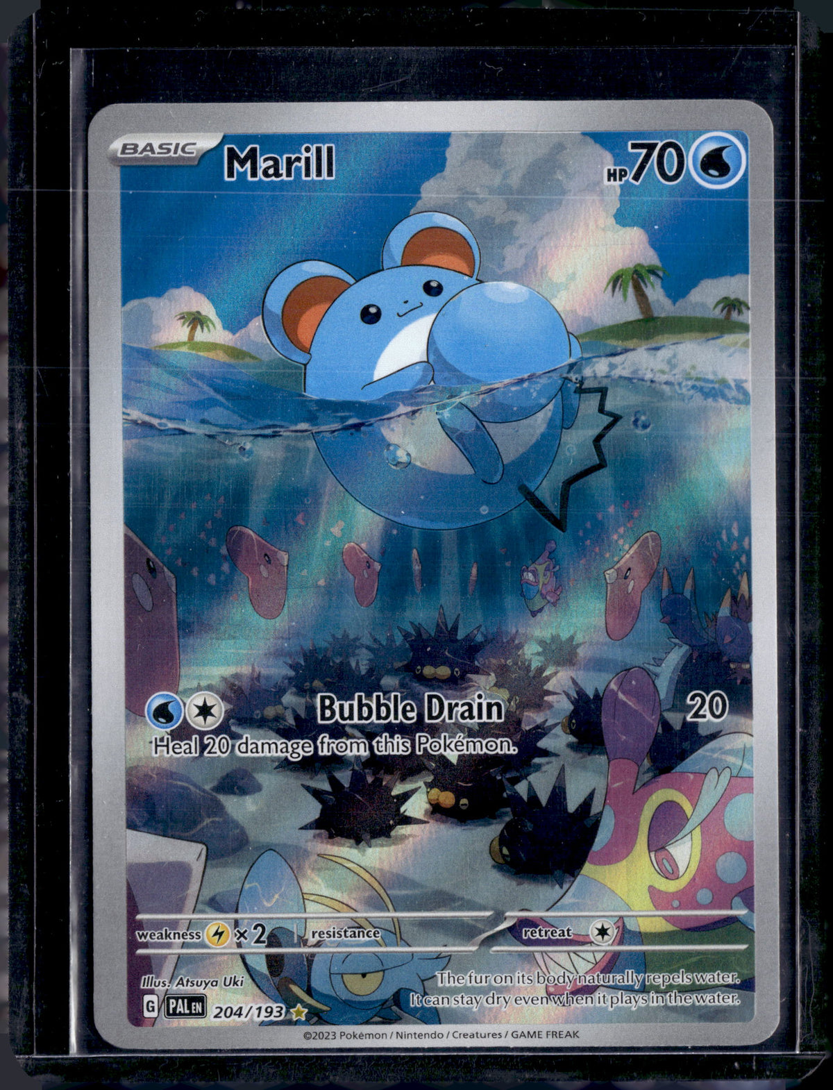 2023 Paldea Evolved Marill Illustration Rare