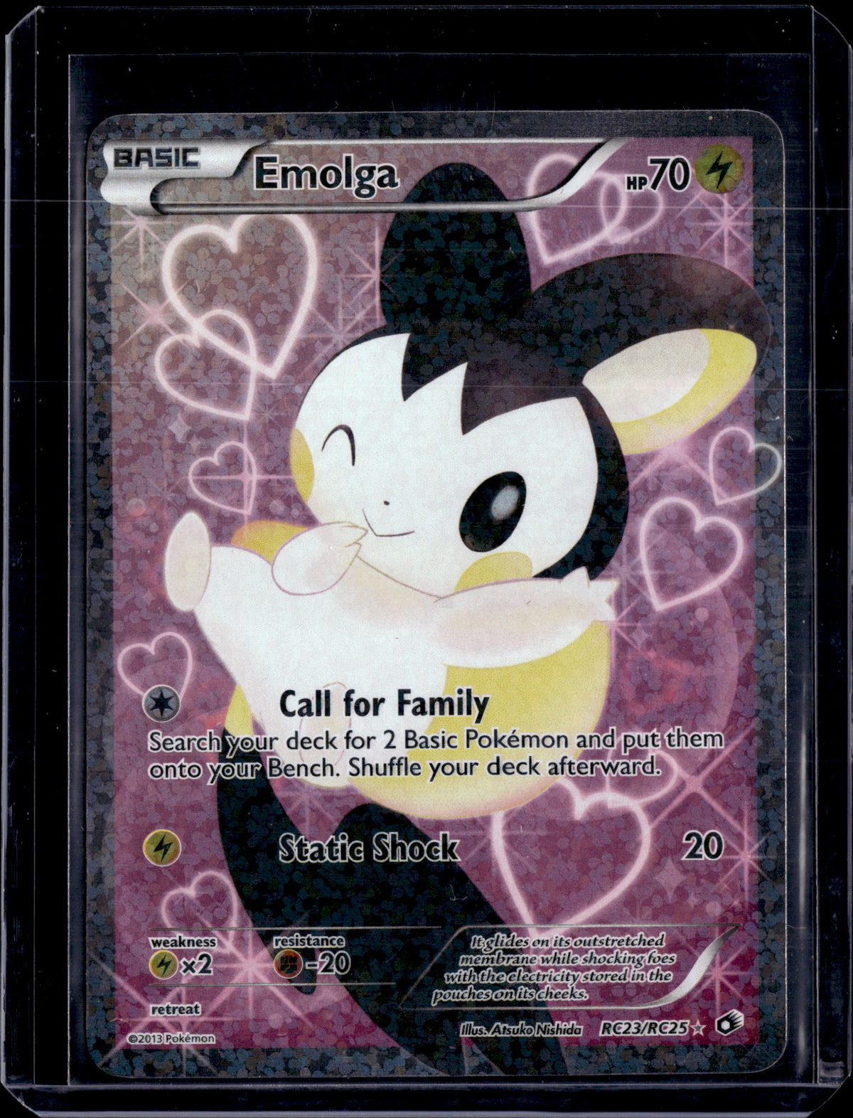 2013 Legendary Treasures: Radiant Collections Emolga Ultra Rare