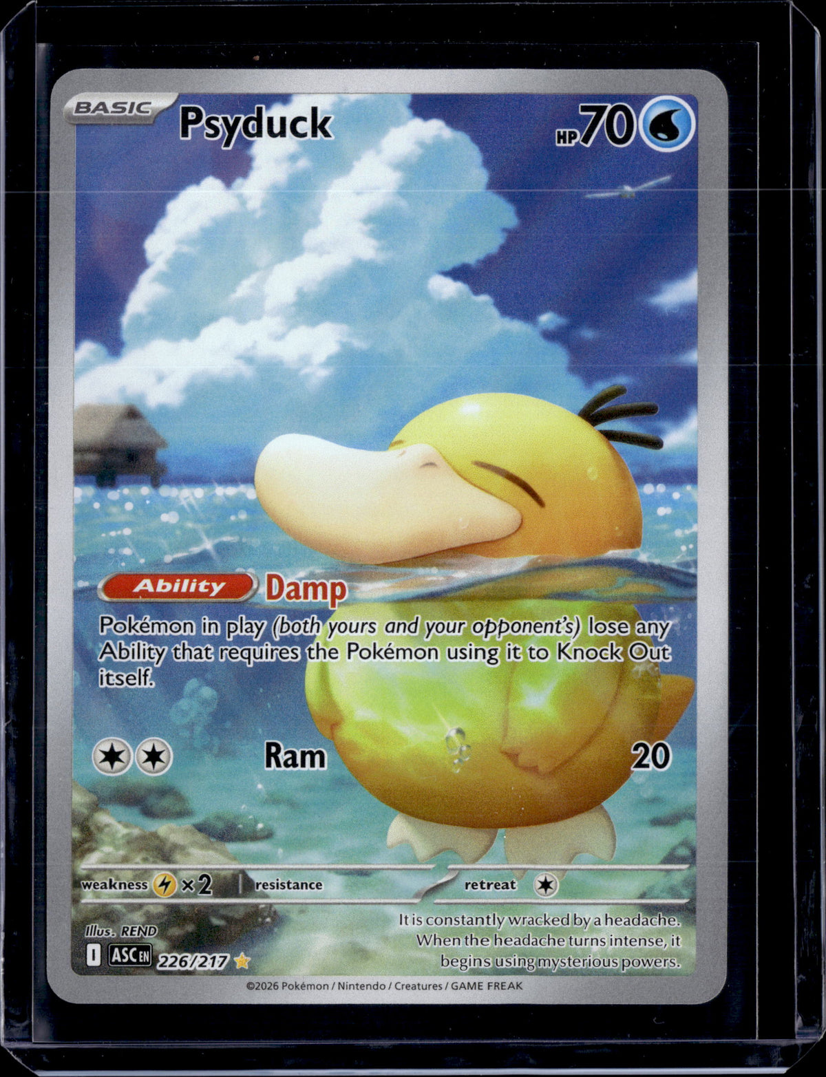 2026 Ascended Heroes Psyduck Illustration Rare (b)