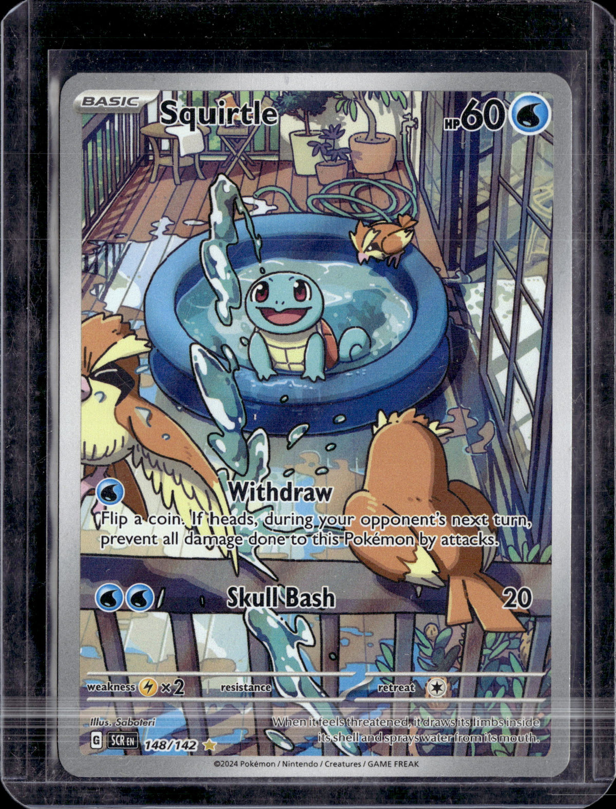 2024 Stellar Crown Squirtle IR 148/142