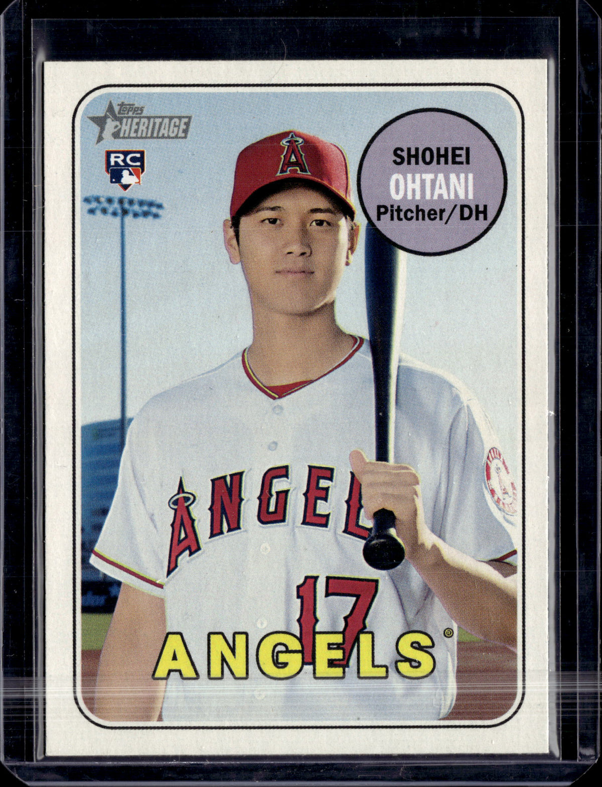2018 Topps Heritage Shohei Ohtani Rookie RC #600