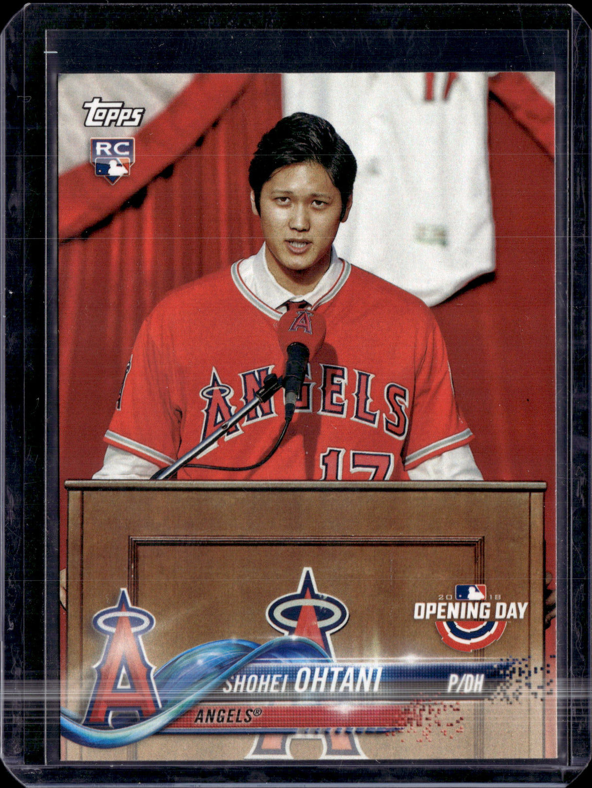 2018 Topps Opening Day Shohei Ohtani Rookie (D)