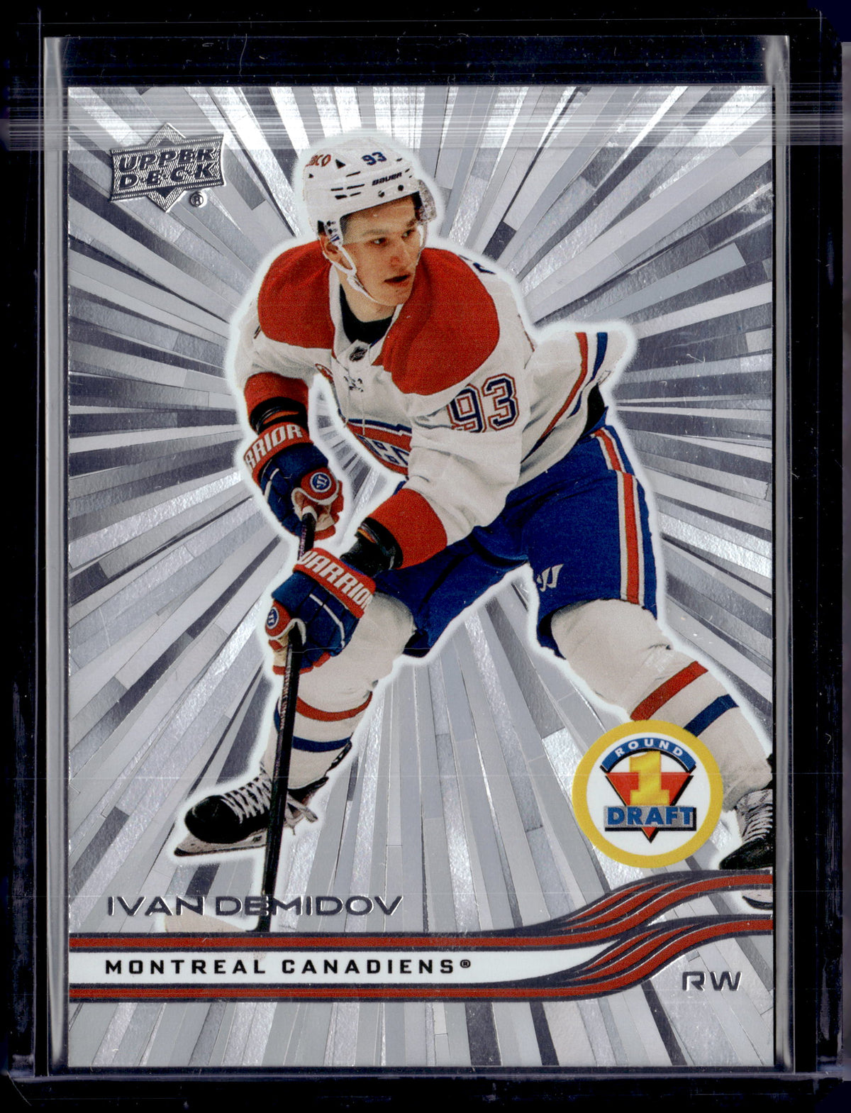 2025-26 Upper Deck Round 1 Draft Outburst Ivan Demidov