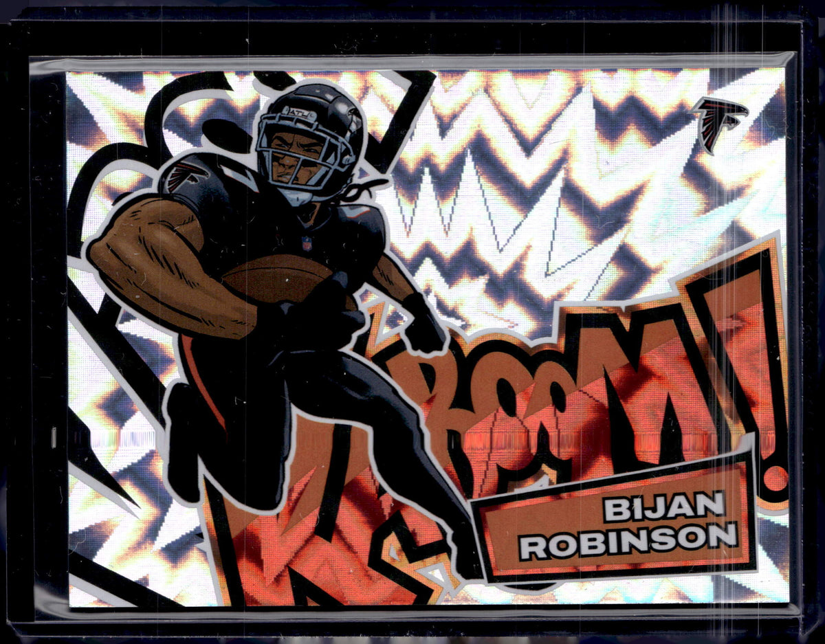 2025 Panini Absolute Kaboom! Horizontal Bijan Robinson SSP #21