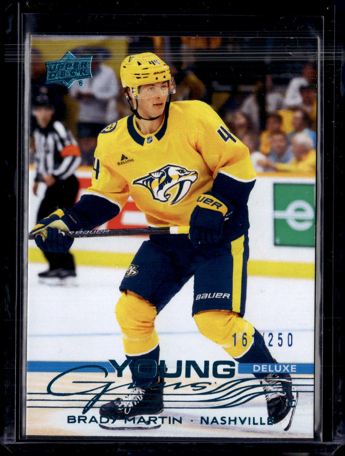 2025 Upper Deck Series 2 Young Guns Deluxe/250 Brady Martin #460
