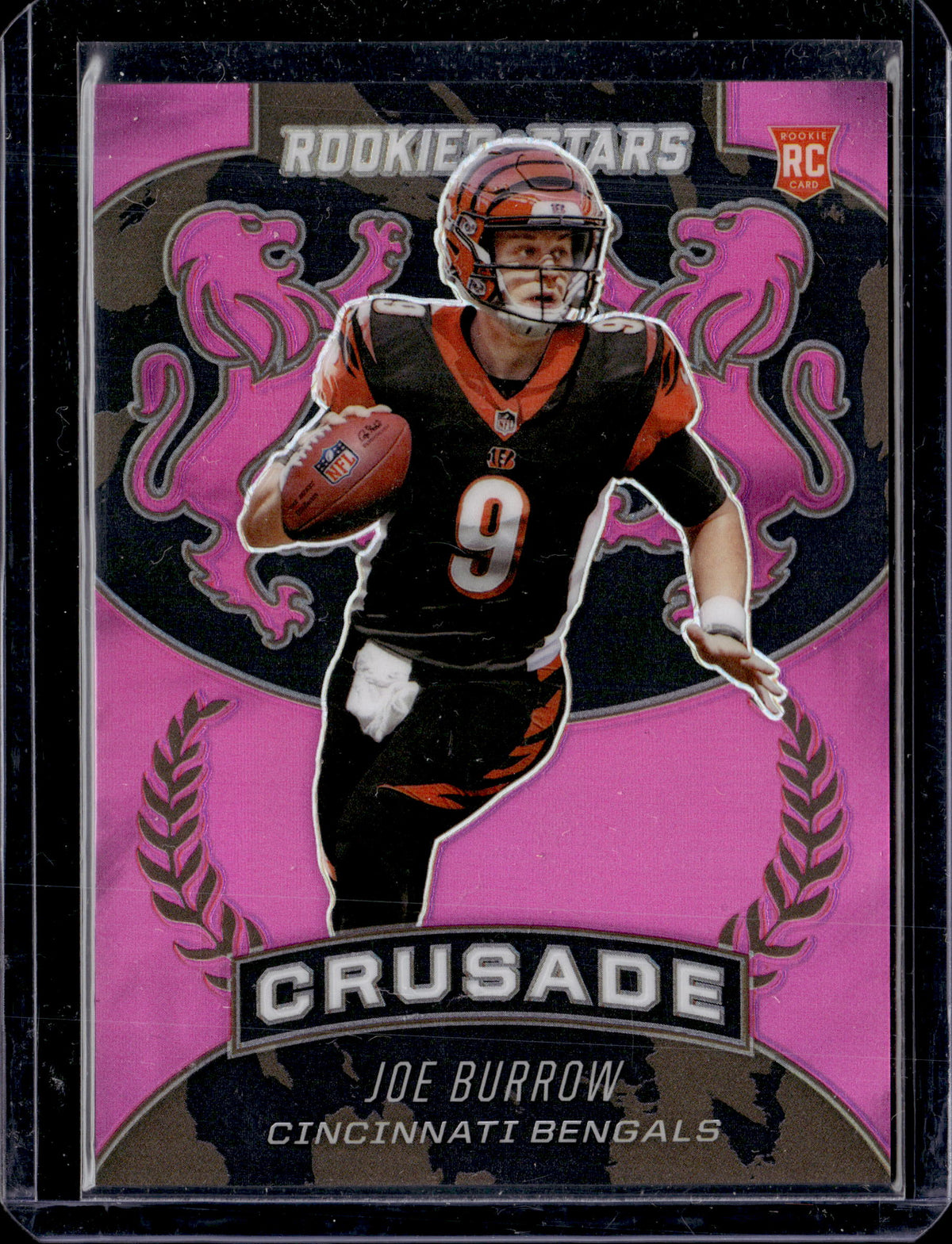 Joe Burrow RC 2020 Panini Rookies & Stars Crusade Purple /50