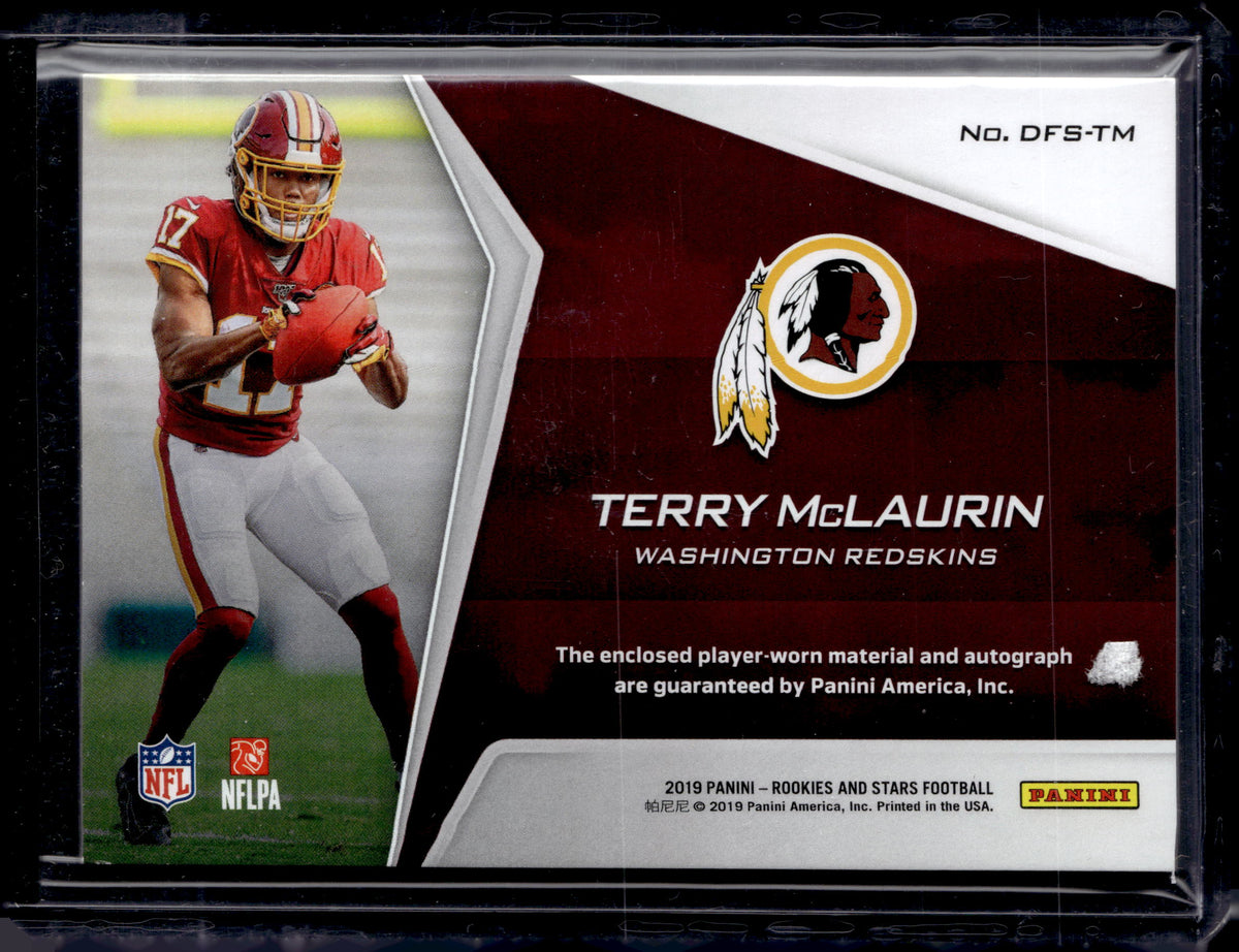2019 Rookies & Stars Terry McLaurin #DFS-TM Dress for Success Jersey Auto /99