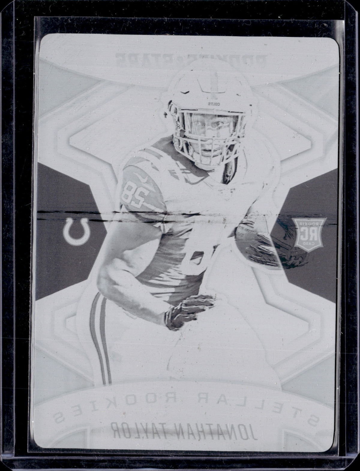 2020 Rookies & Stars Jonathan Taylor 1/1 Printing Plate Rookie