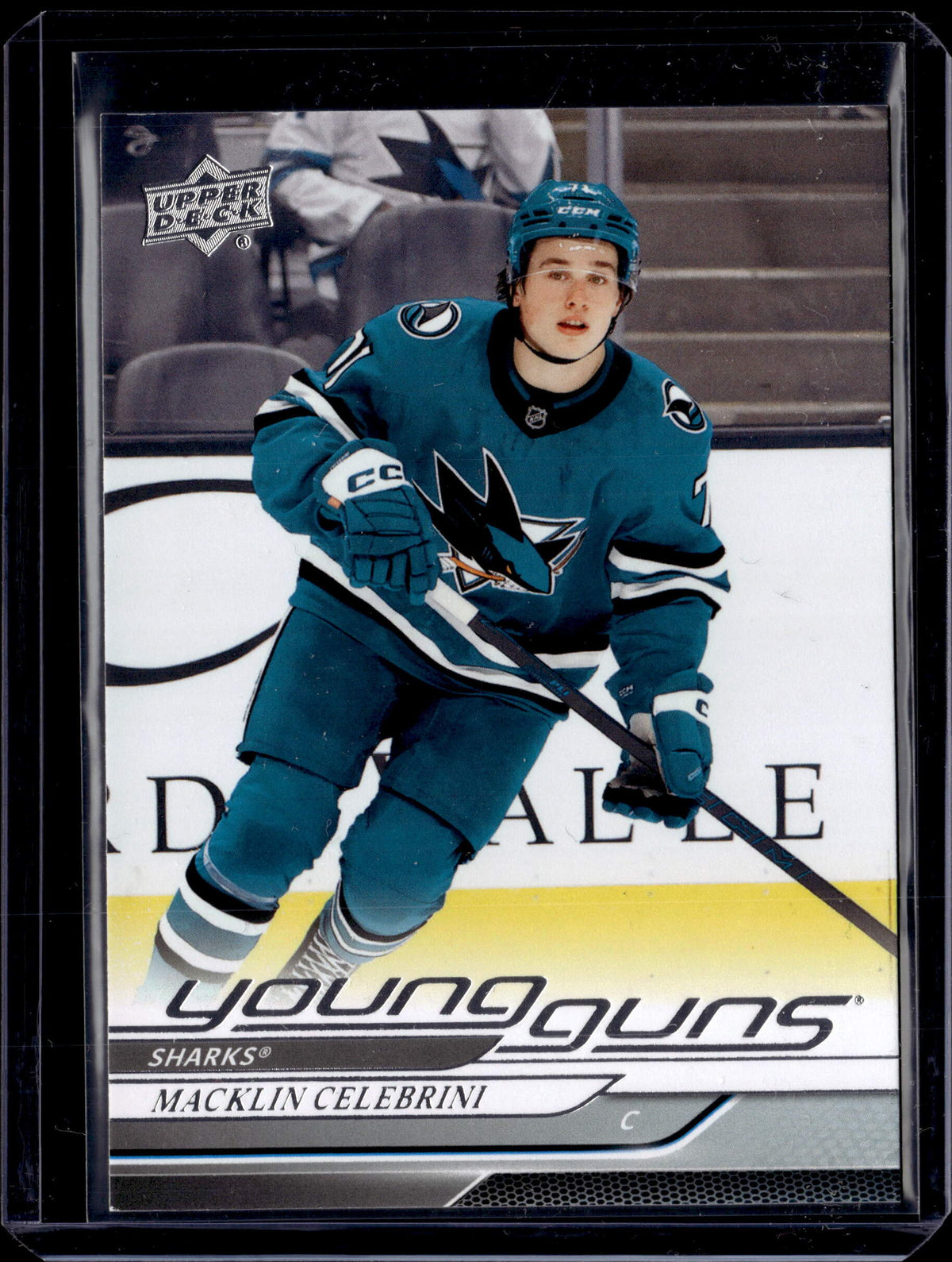 2024-25 Upper Deck Series 2 Young Guns Macklin Celebrini #451 (RC)