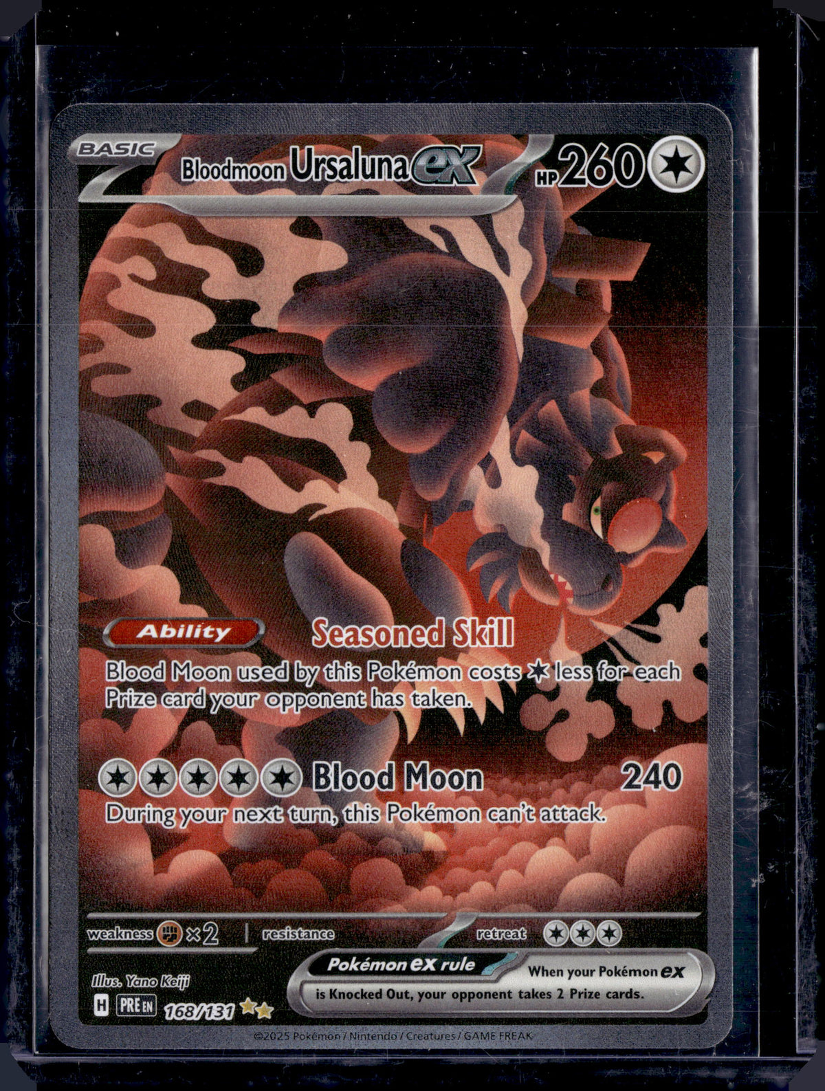 Bloodmoon Ursaluna EX - Prismatic Evolutions 168/131