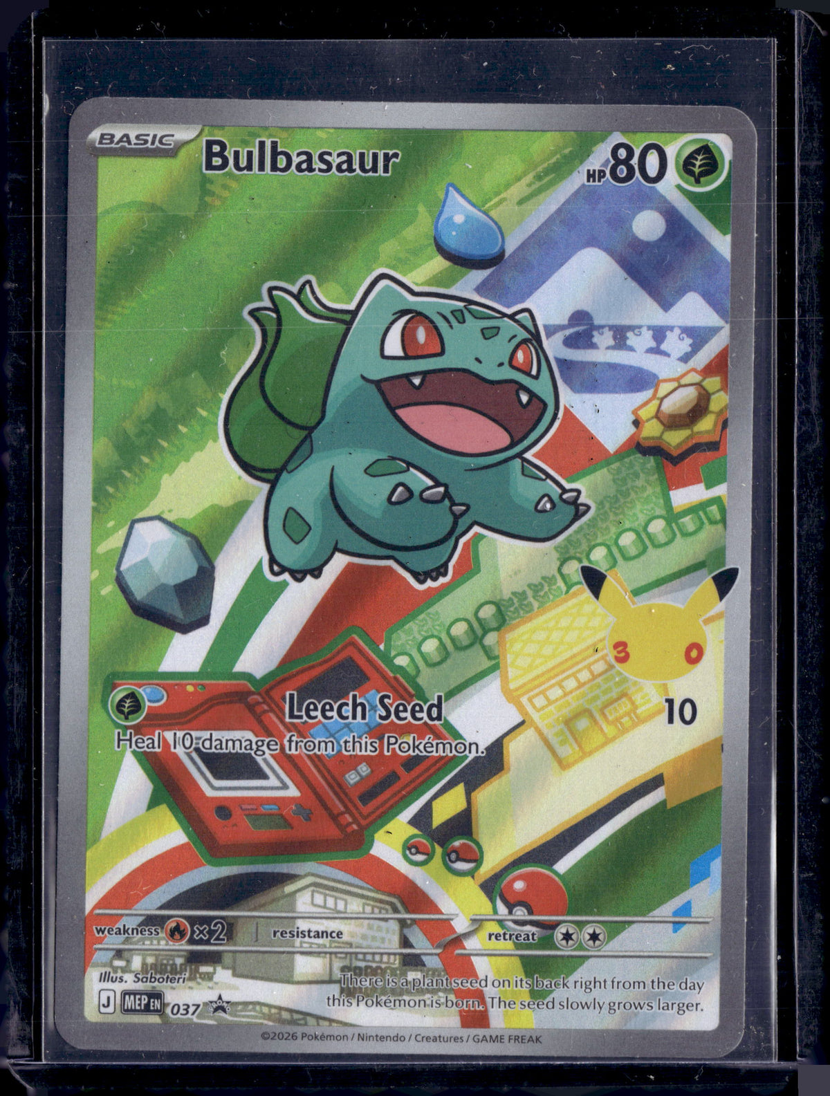 Set of 9 Pokemon TCG First Partner Illustration Collection Series 1 Promo