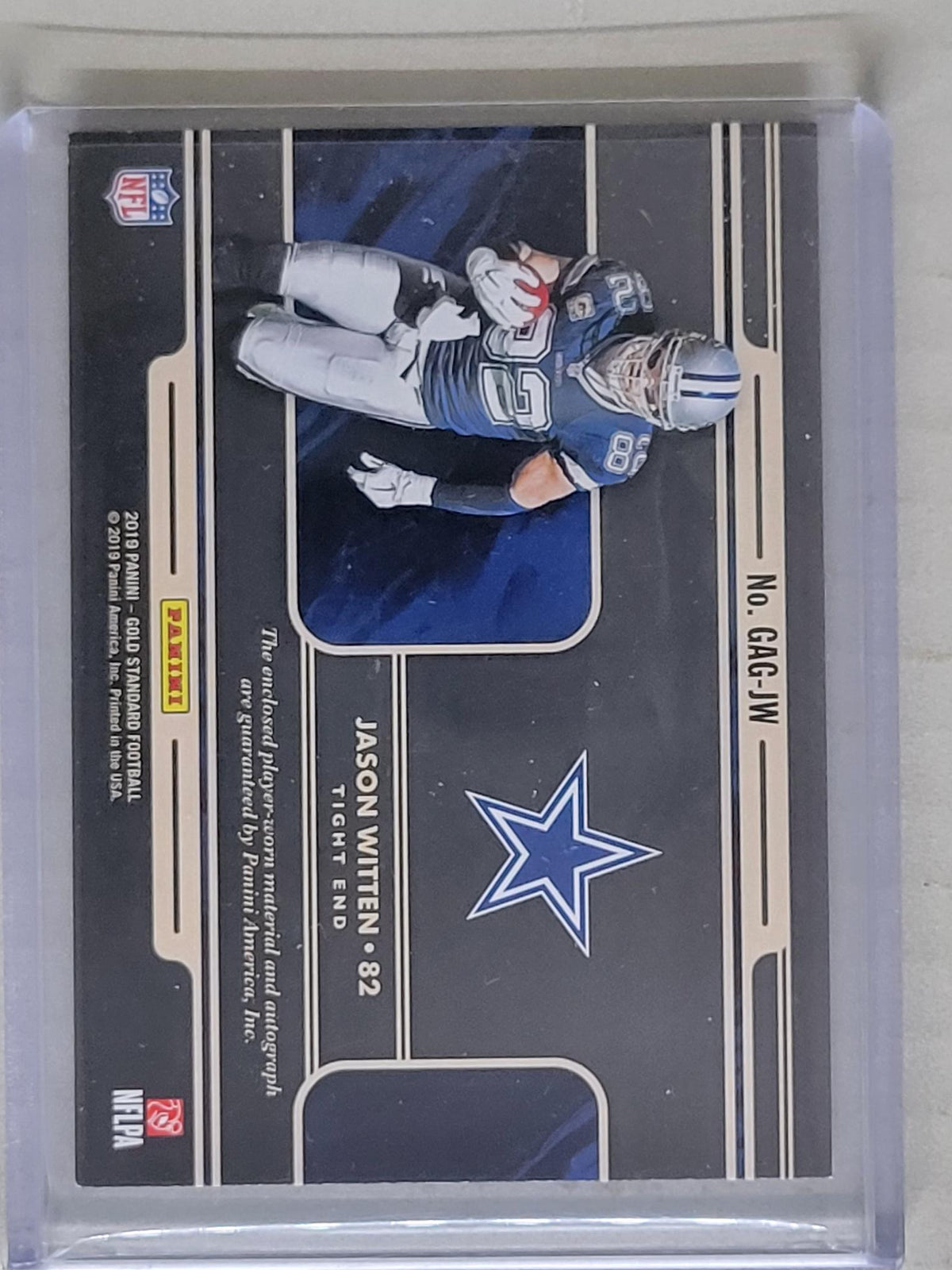 2019 Panini Gold Standard - Good As Gold Jason Witten #GAG-JW /49