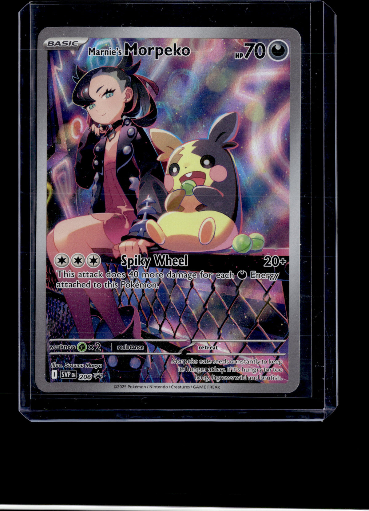 2025 Scarlet & Violet Promo Marnie's Morpeko